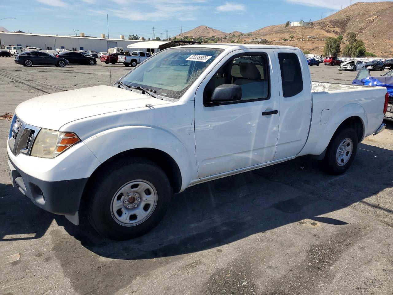 2012 Nissan Frontier S White vin: 1N6BD0CT3CC457114