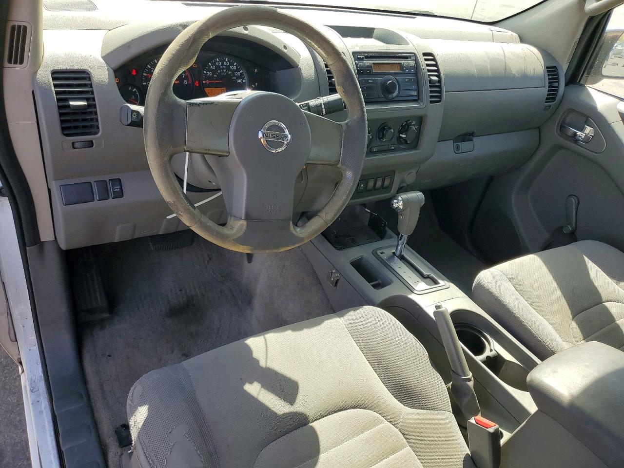 2012 Nissan Frontier S White vin: 1N6BD0CT3CC457114