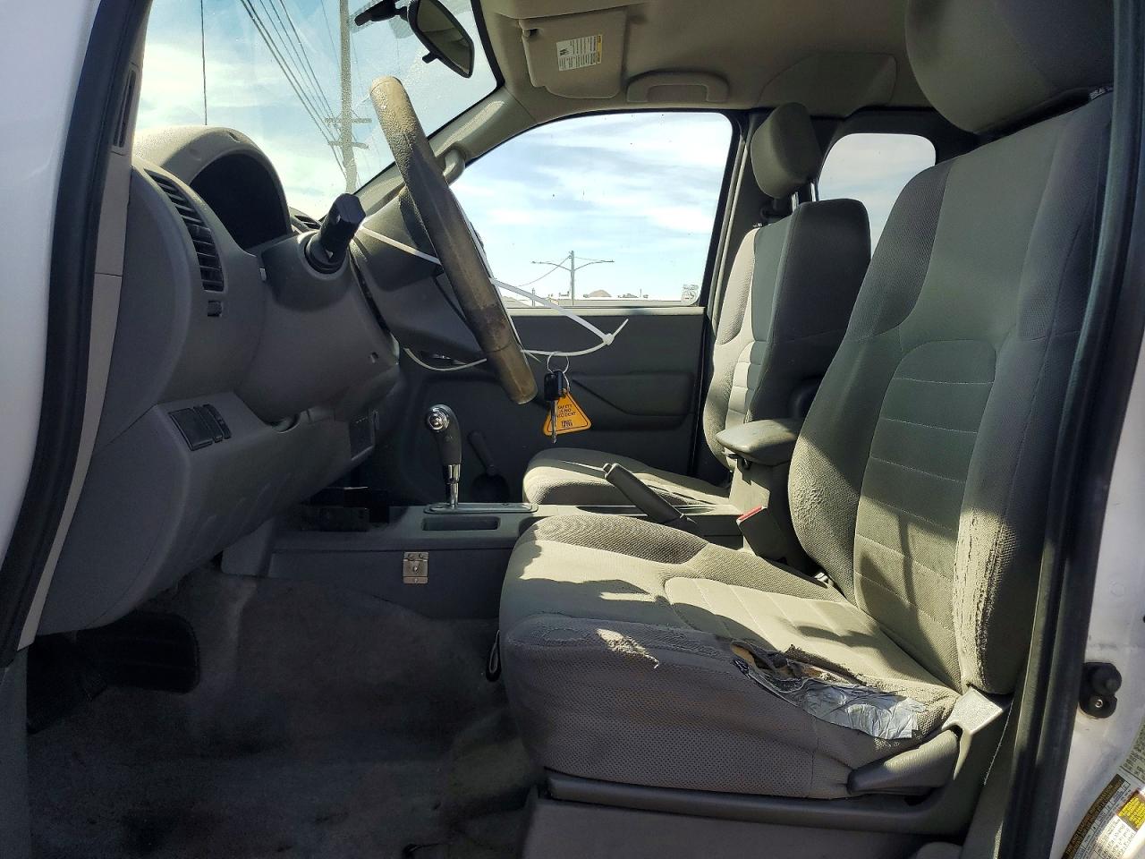 2012 Nissan Frontier S White vin: 1N6BD0CT3CC457114