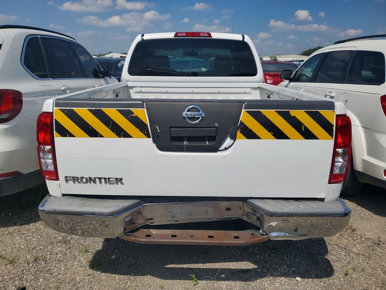 2012 Nissan Frontier S White vin: 1N6BD0CT3CC458327