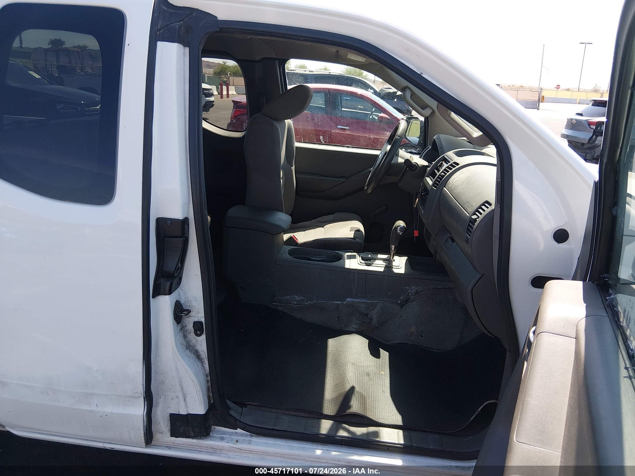 2012 Nissan Frontier S White vin: 1N6BD0CT3CC466329