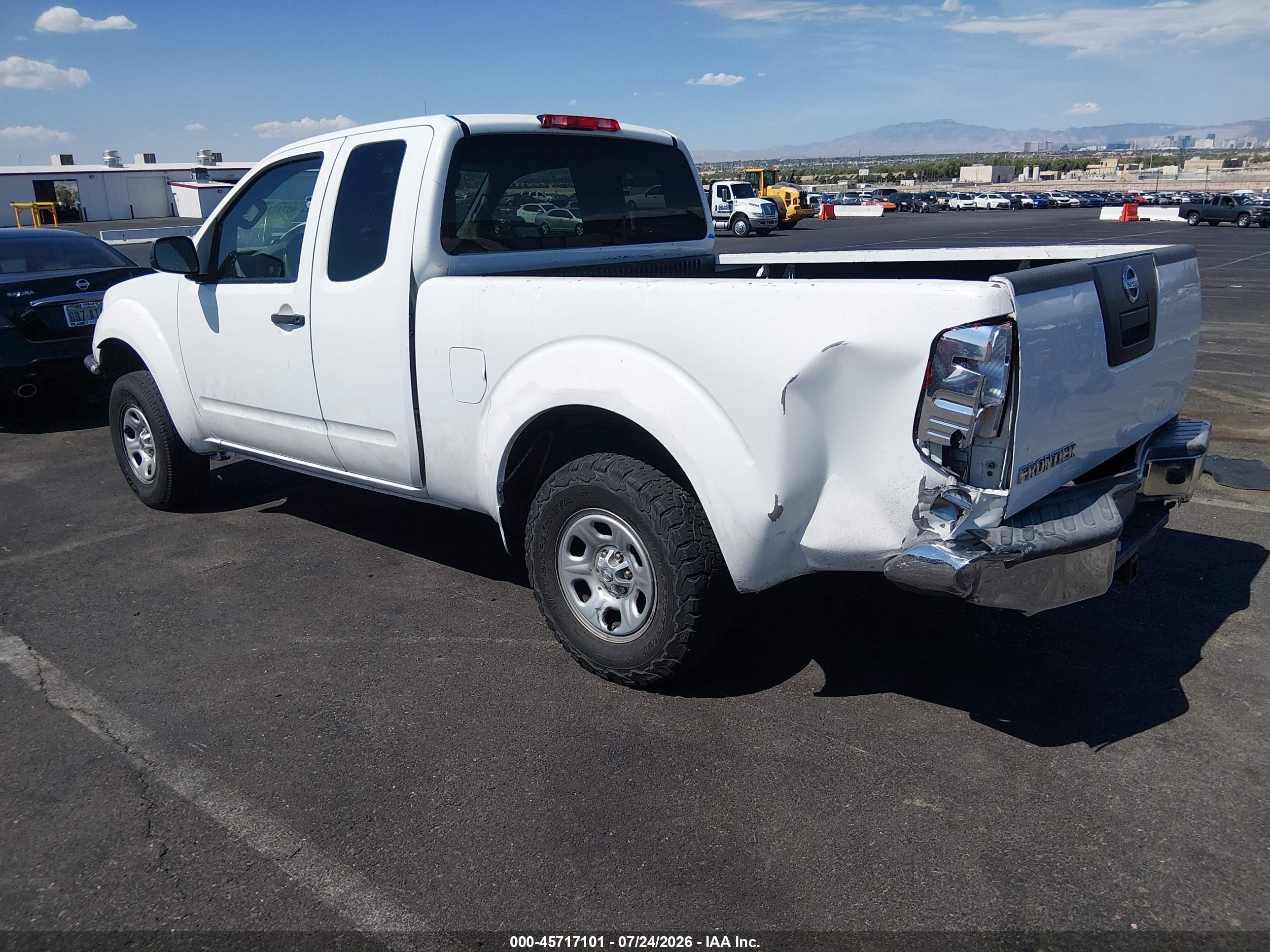 2012 Nissan Frontier S White vin: 1N6BD0CT3CC466329