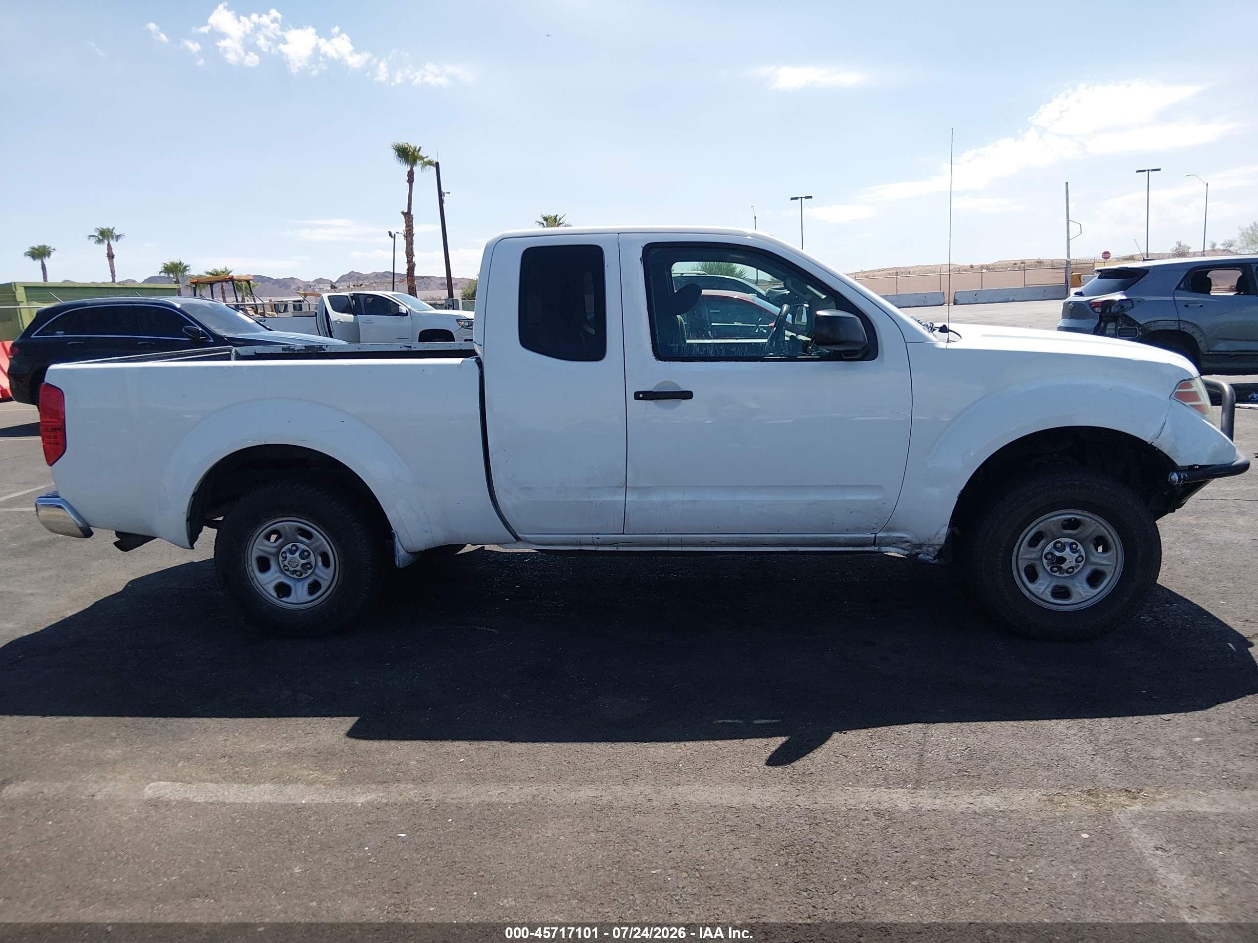 2012 Nissan Frontier S White vin: 1N6BD0CT3CC466329