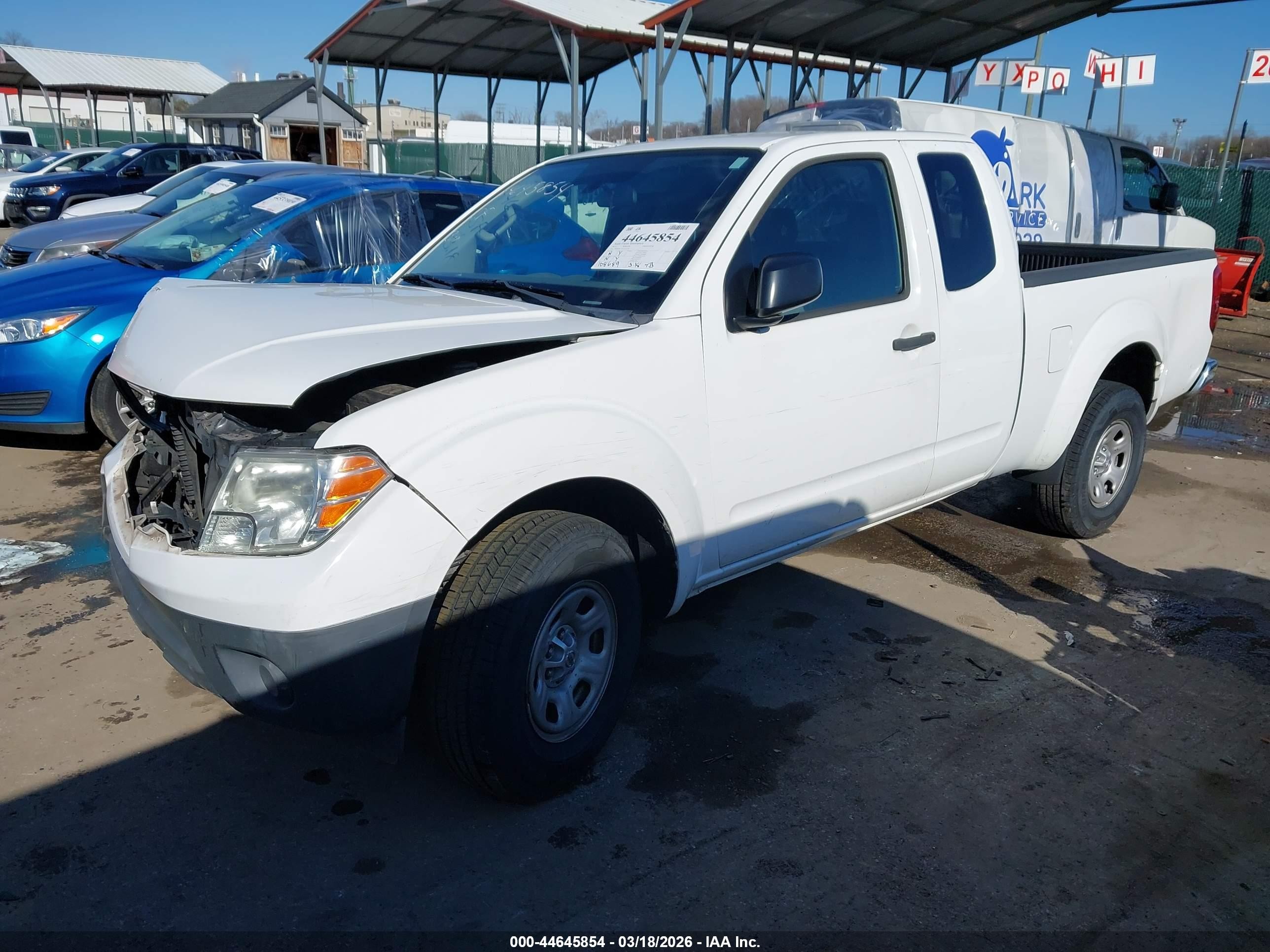 2012 Nissan Frontier S White vin: 1N6BD0CT3CC473538