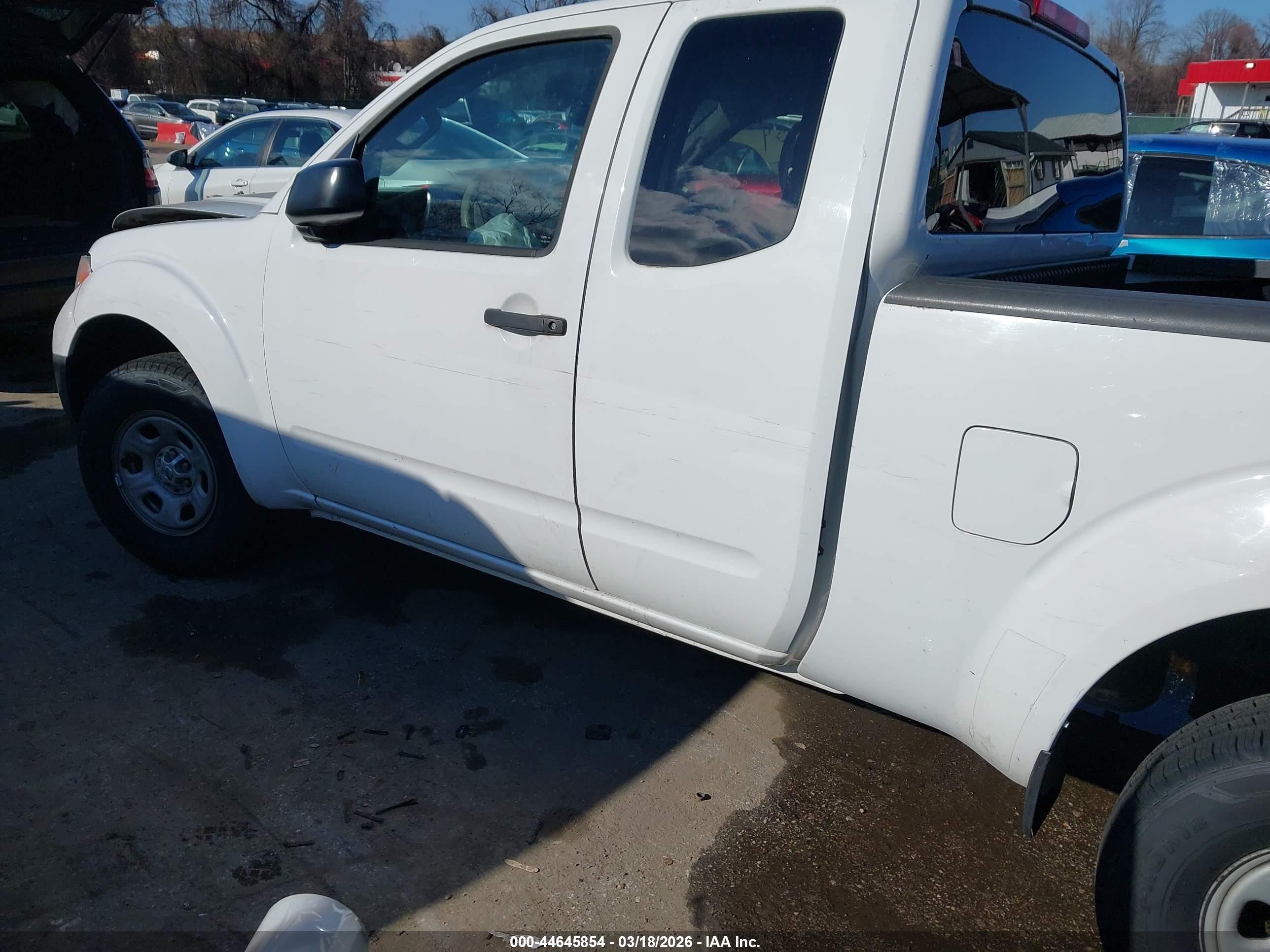 2012 Nissan Frontier S White vin: 1N6BD0CT3CC473538
