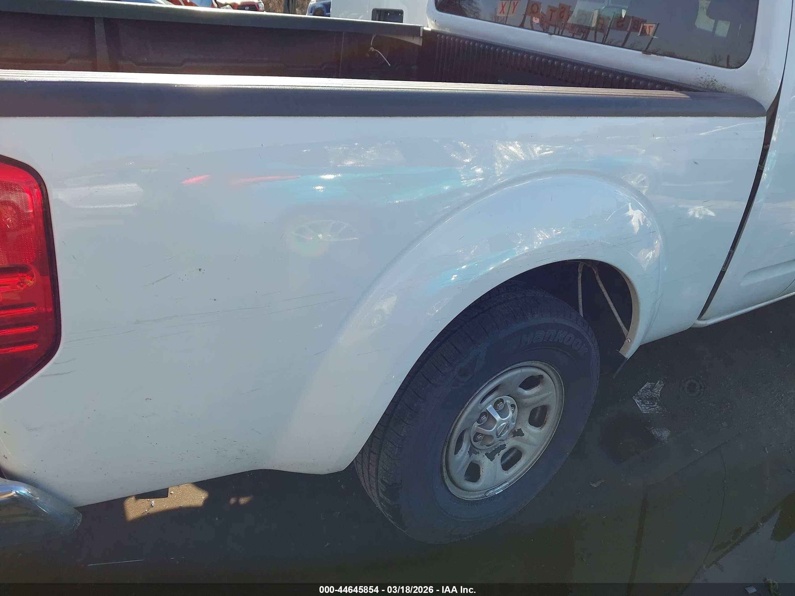 2012 Nissan Frontier S White vin: 1N6BD0CT3CC473538