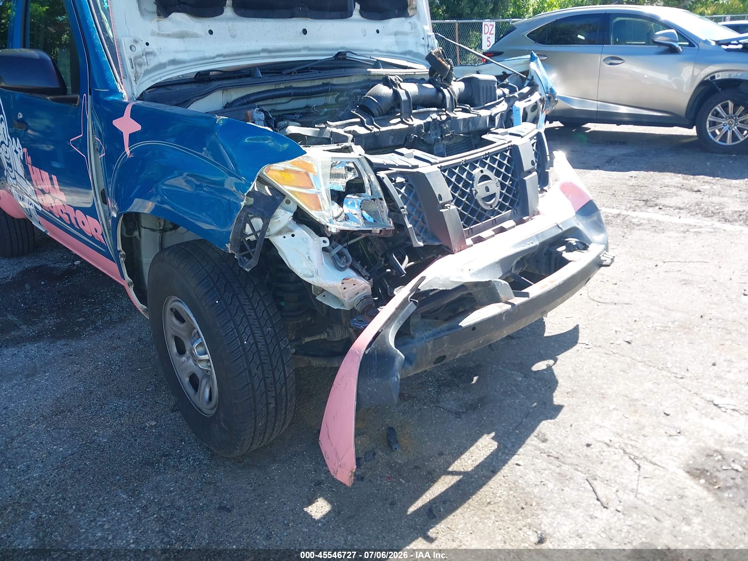 2013 Nissan Frontier S Blue vin: 1N6BD0CT3DN710602