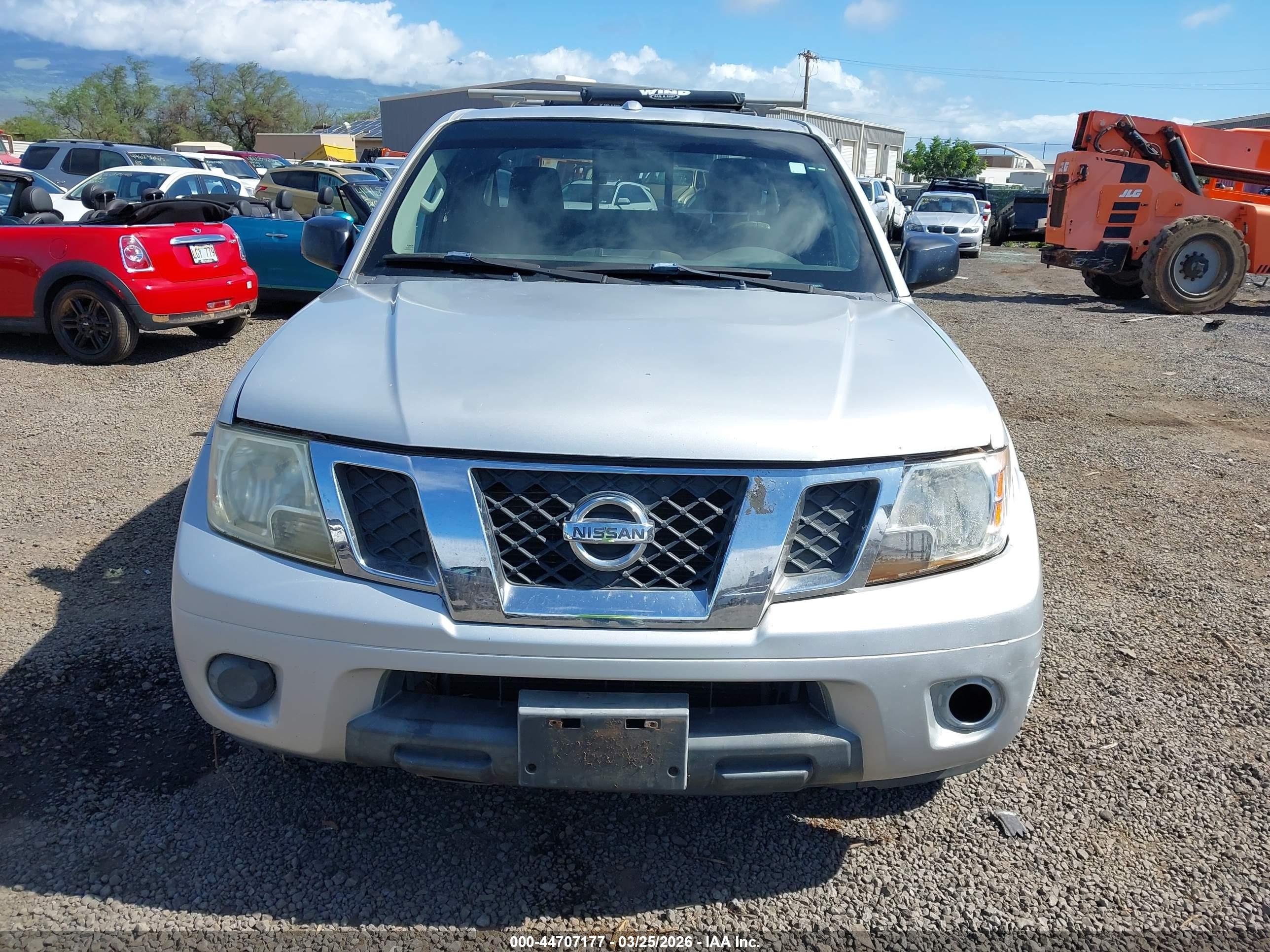 2013 Nissan Frontier Sv-i4 Silver vin: 1N6BD0CT3DN712608