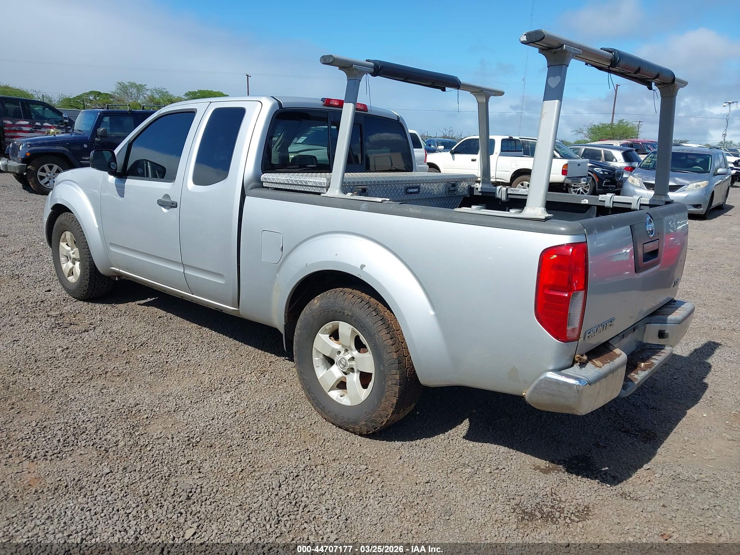 2013 Nissan Frontier Sv-i4 Silver vin: 1N6BD0CT3DN712608