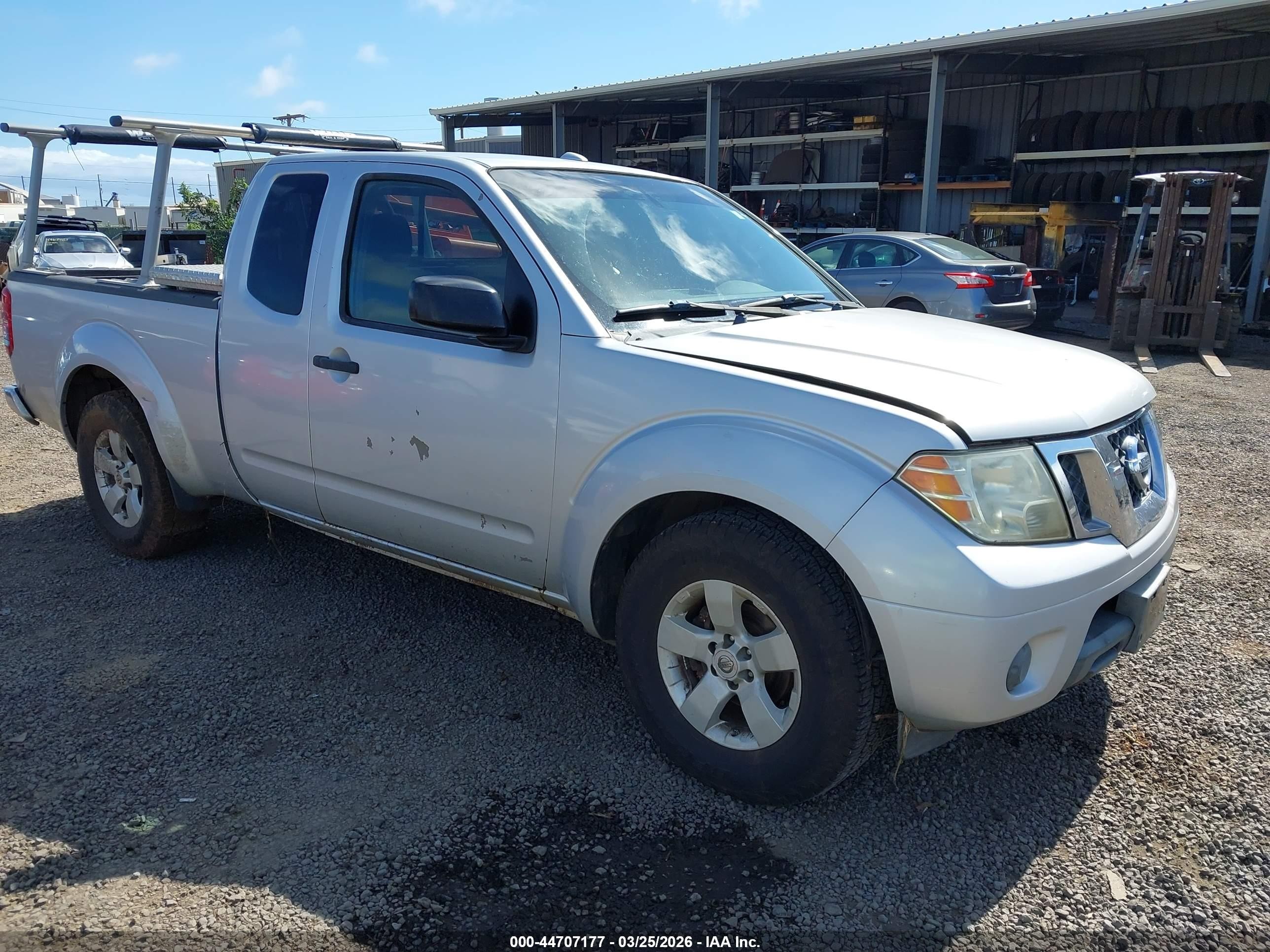 2013 Nissan Frontier Sv-i4 Silver vin: 1N6BD0CT3DN712608