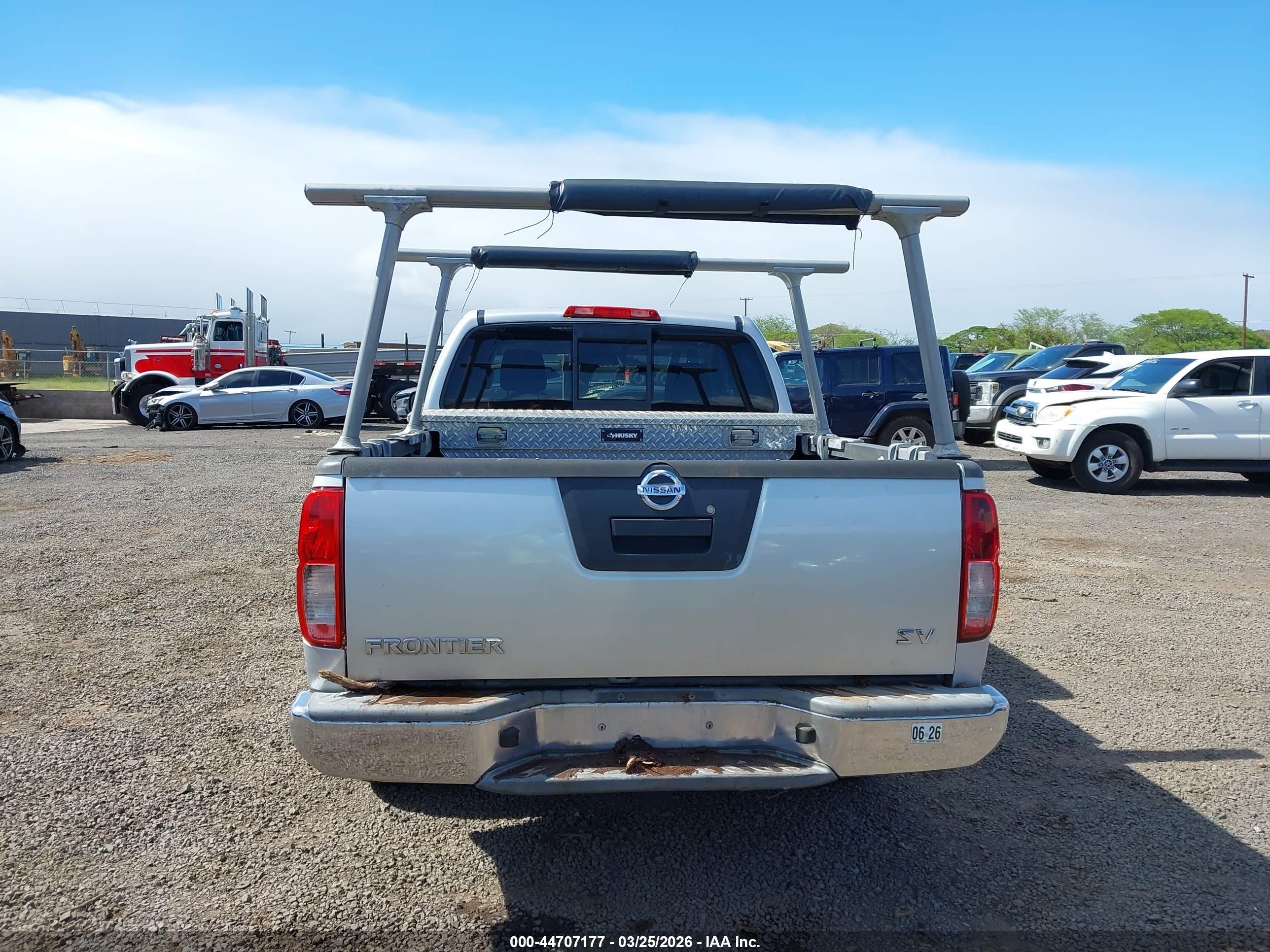 2013 Nissan Frontier Sv-i4 Silver vin: 1N6BD0CT3DN712608