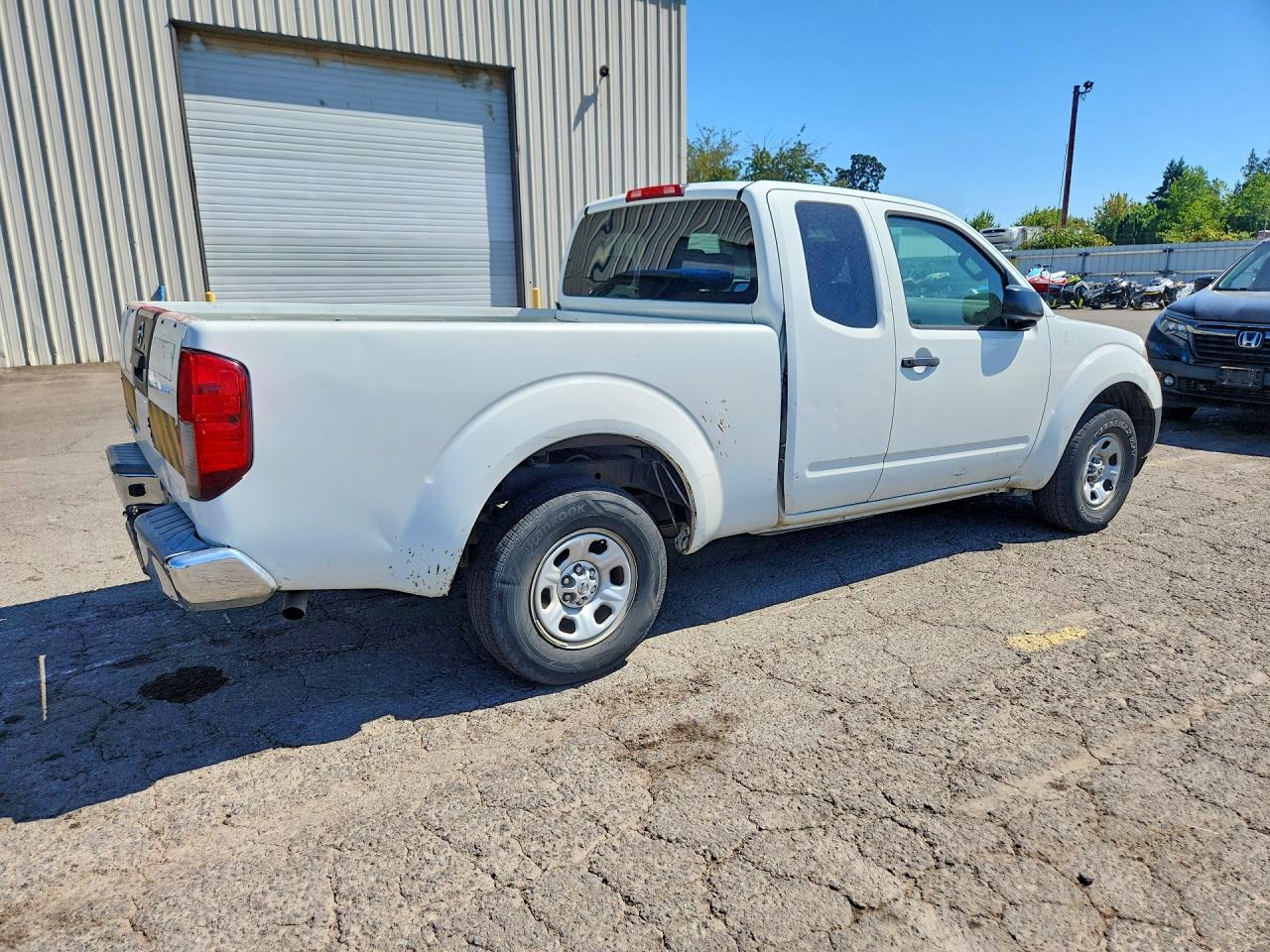 2013 Nissan Frontier S White vin: 1N6BD0CT3DN715525