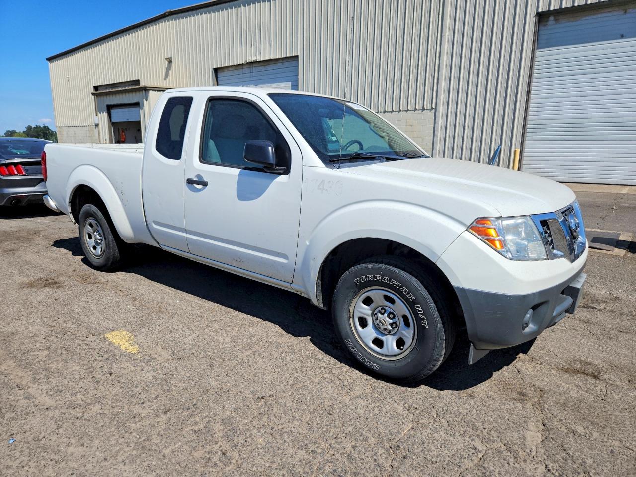2013 Nissan Frontier S White vin: 1N6BD0CT3DN715525