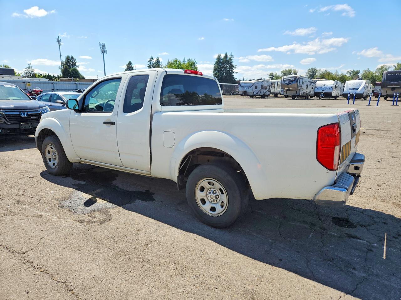 2013 Nissan Frontier S White vin: 1N6BD0CT3DN715525