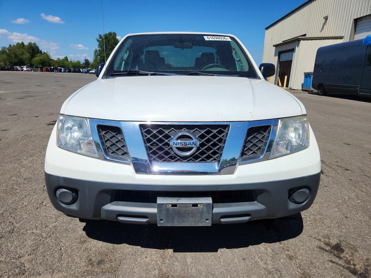 2013 Nissan Frontier S White vin: 1N6BD0CT3DN715525