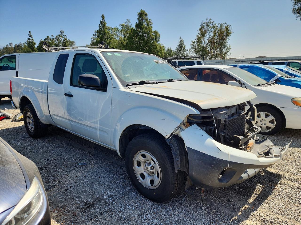 2013 Nissan Frontier S White vin: 1N6BD0CT3DN720448