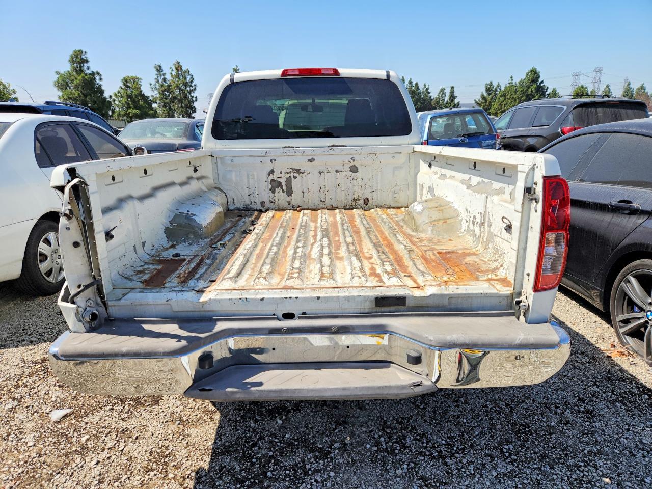 2013 Nissan Frontier S White vin: 1N6BD0CT3DN720448