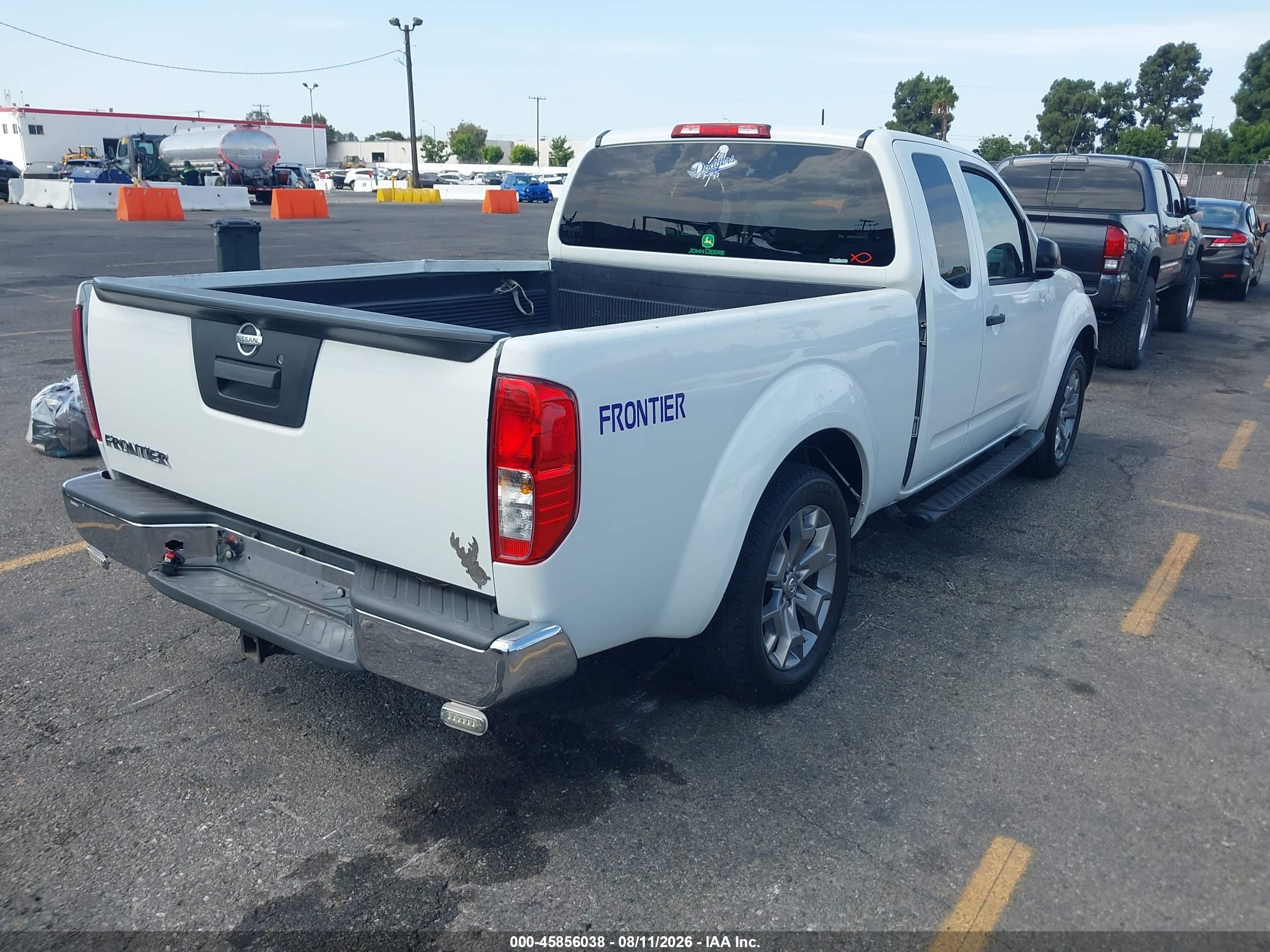 2013 Nissan Frontier S White vin: 1N6BD0CT3DN748377