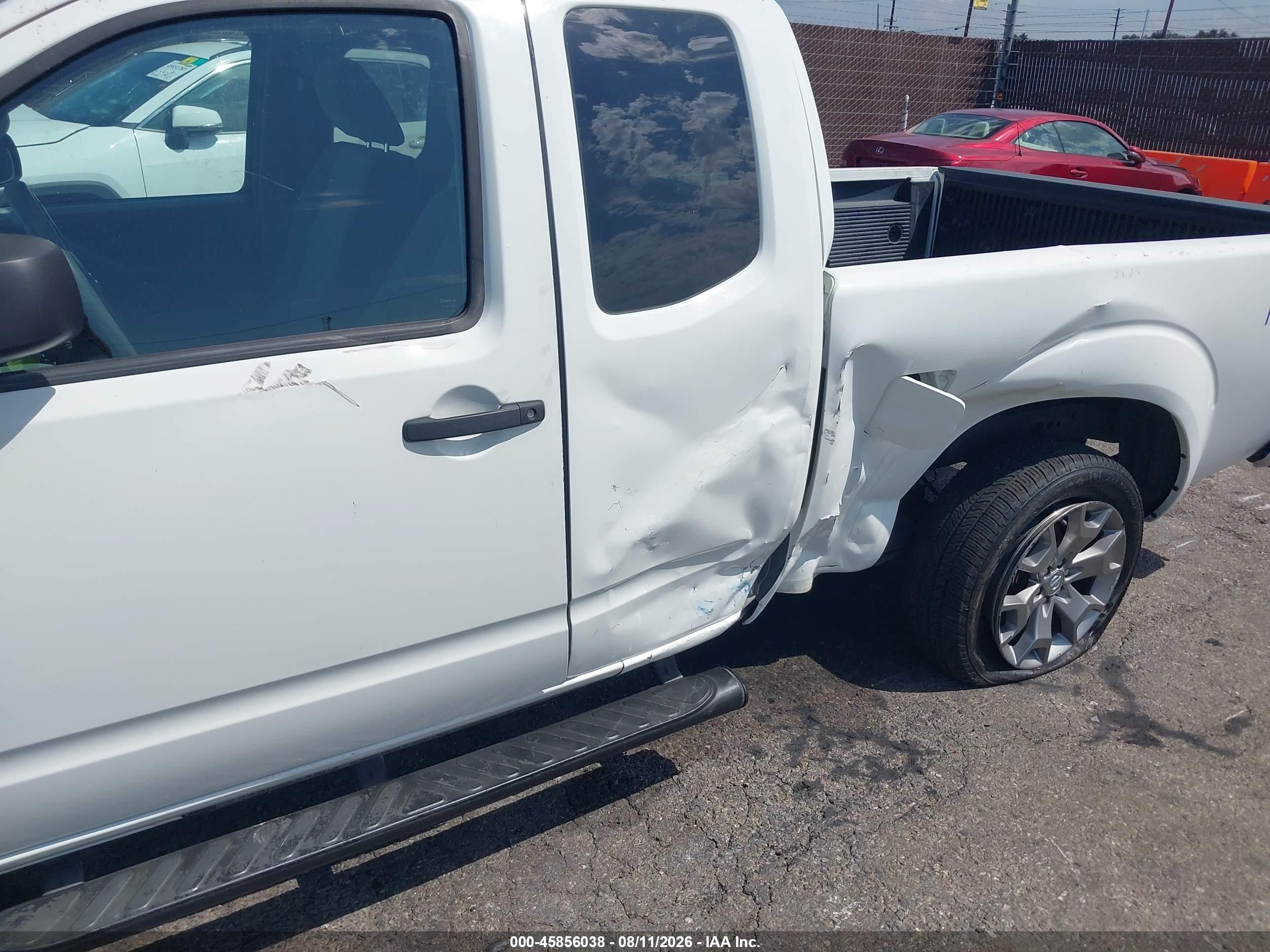 2013 Nissan Frontier S White vin: 1N6BD0CT3DN748377
