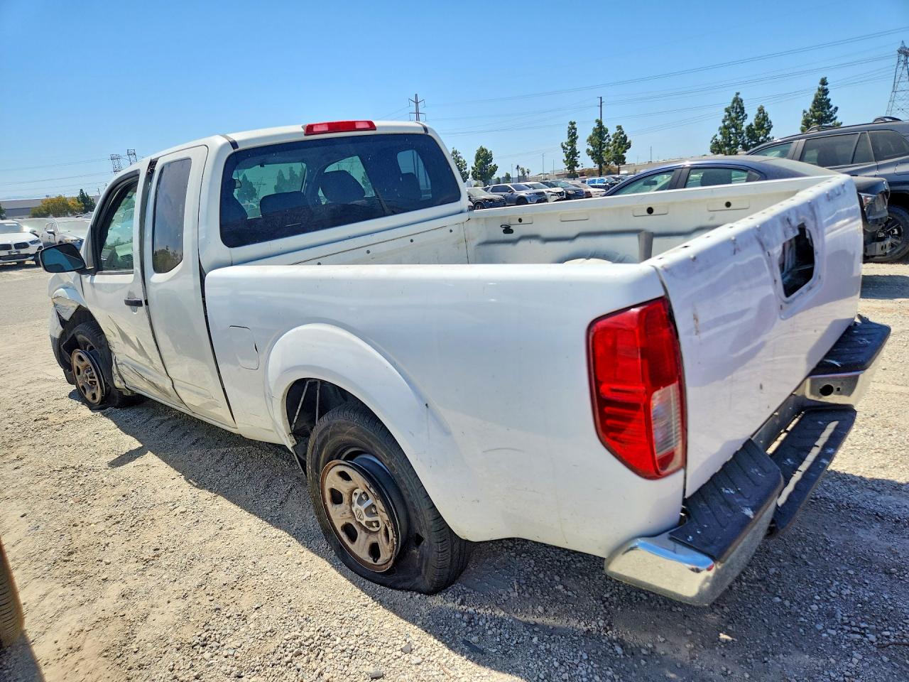 2013 Nissan Frontier S Белый vin: 1N6BD0CT3DN752915