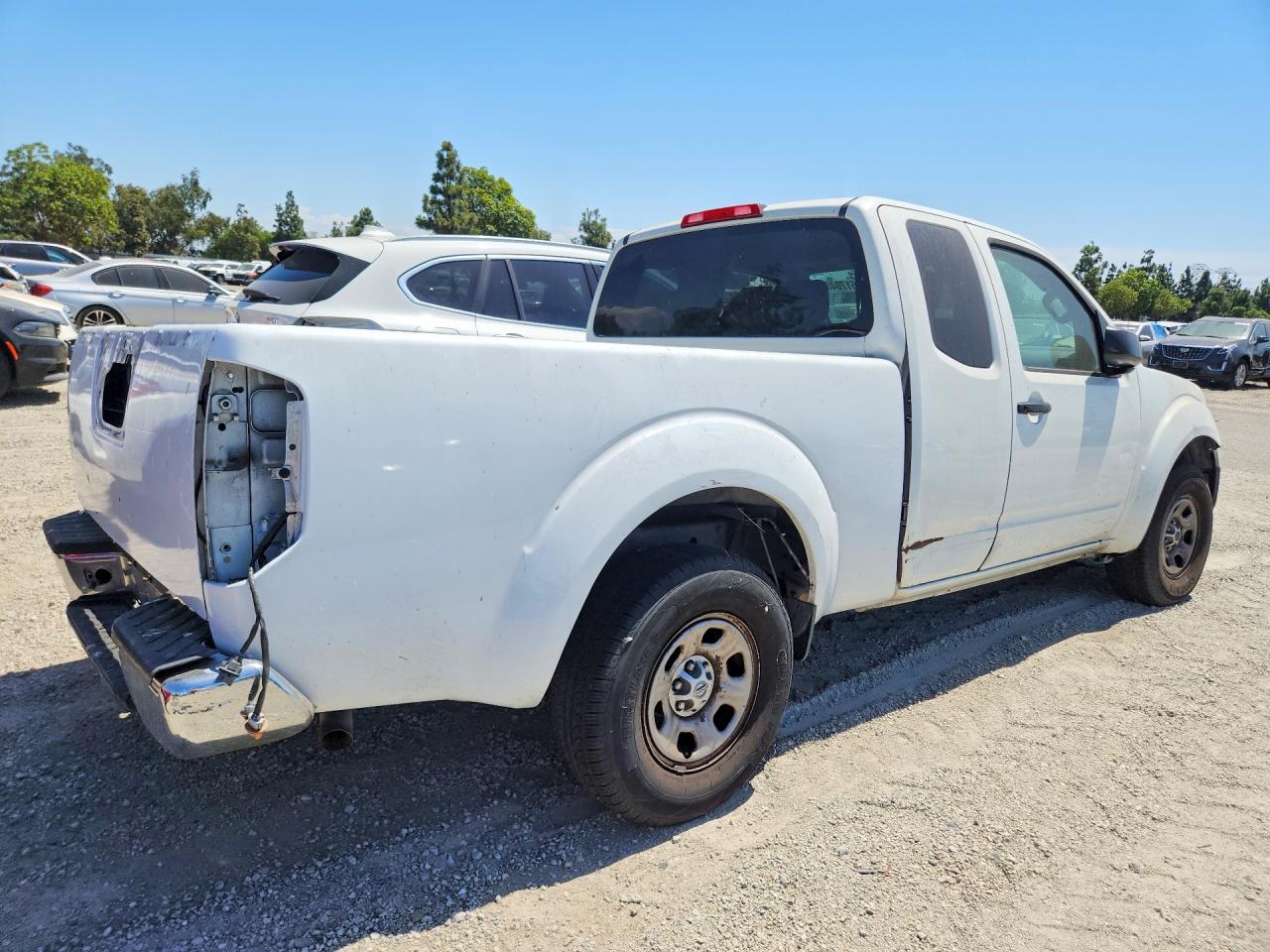 2013 Nissan Frontier S Белый vin: 1N6BD0CT3DN752915