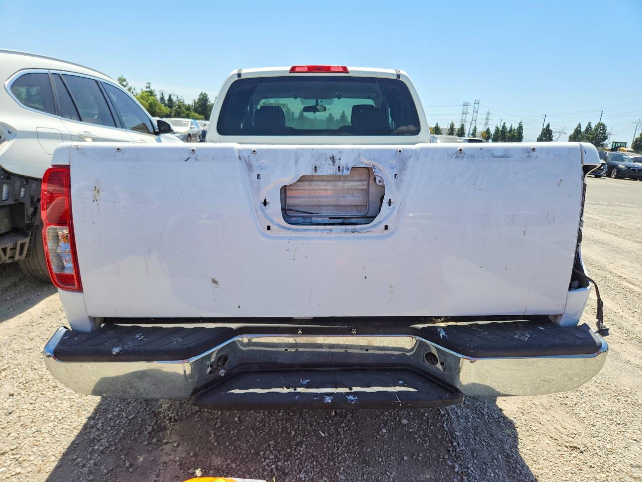 2013 Nissan Frontier S Белый vin: 1N6BD0CT3DN752915