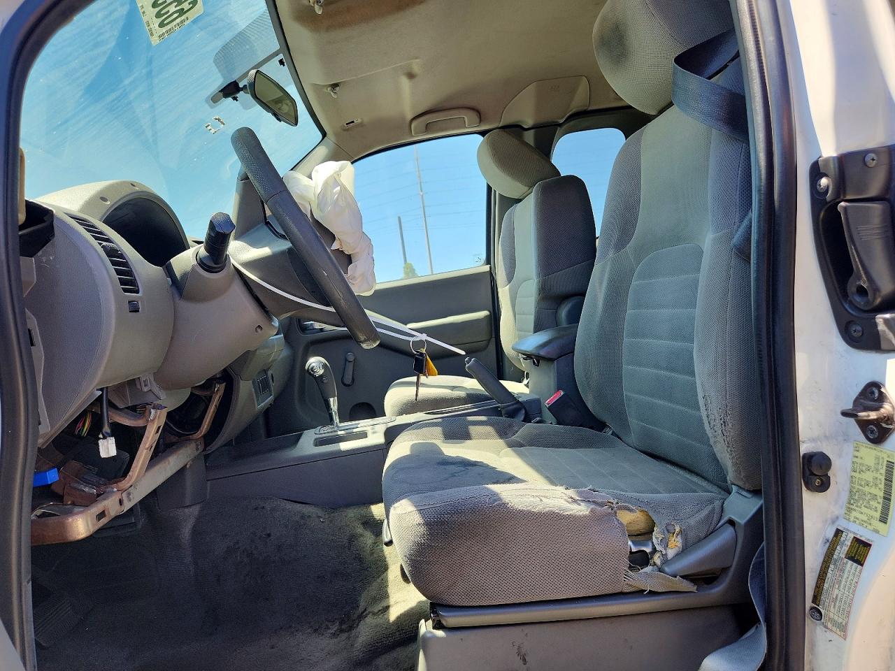 2013 Nissan Frontier S Белый vin: 1N6BD0CT3DN752915