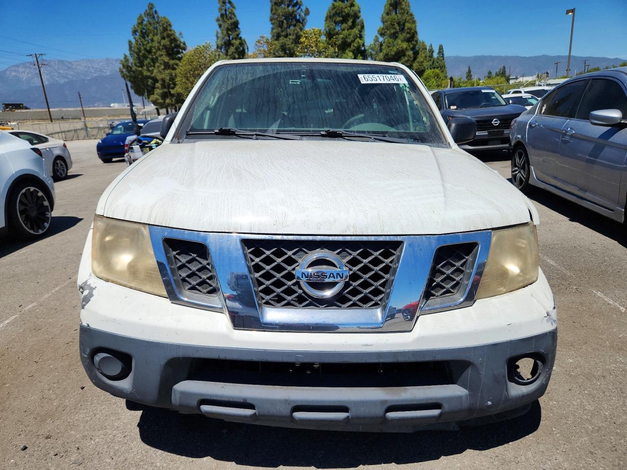 2013 Nissan Frontier S Белый vin: 1N6BD0CT3DN752915