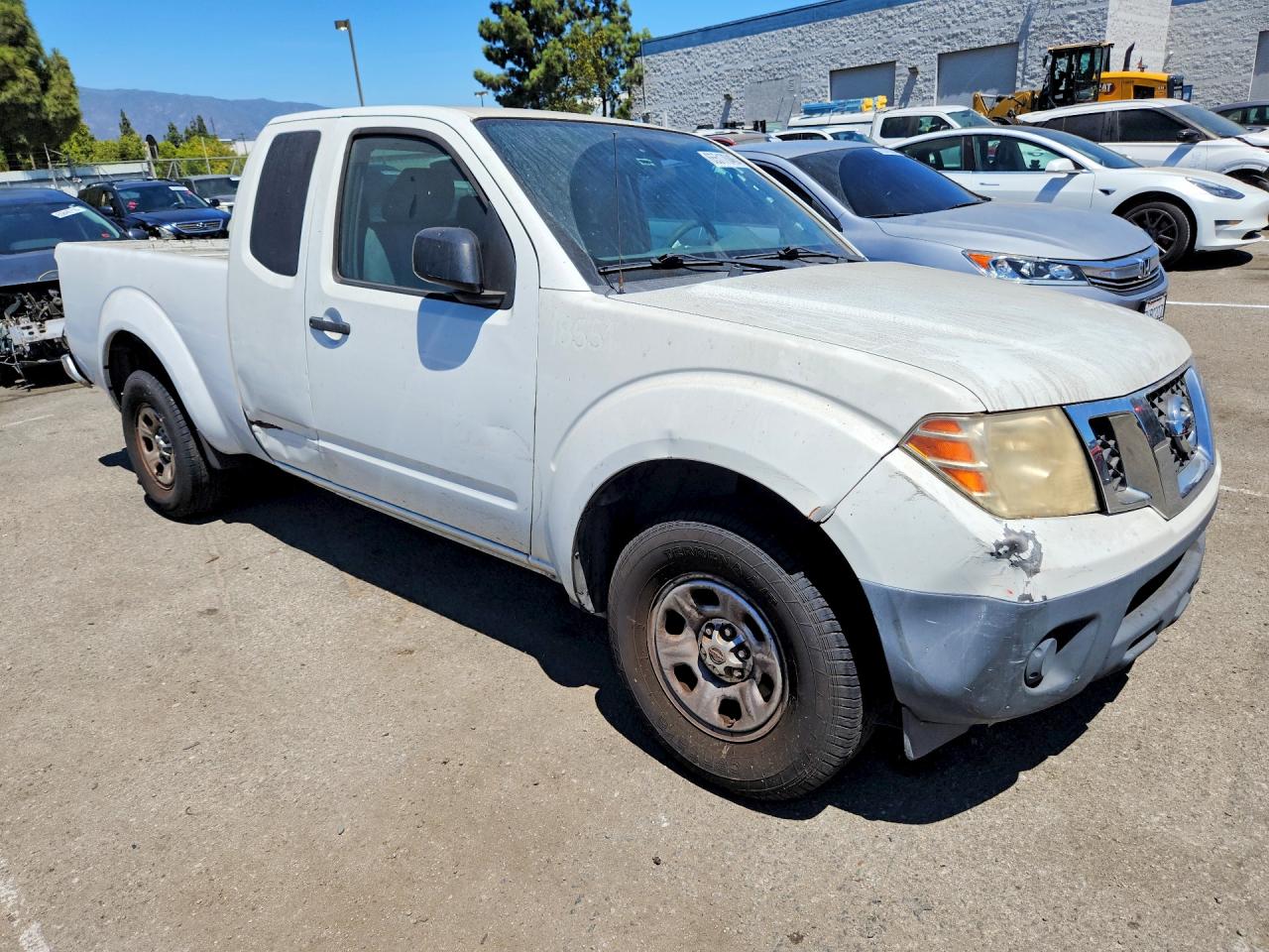 2013 Nissan Frontier S Белый vin: 1N6BD0CT3DN752915