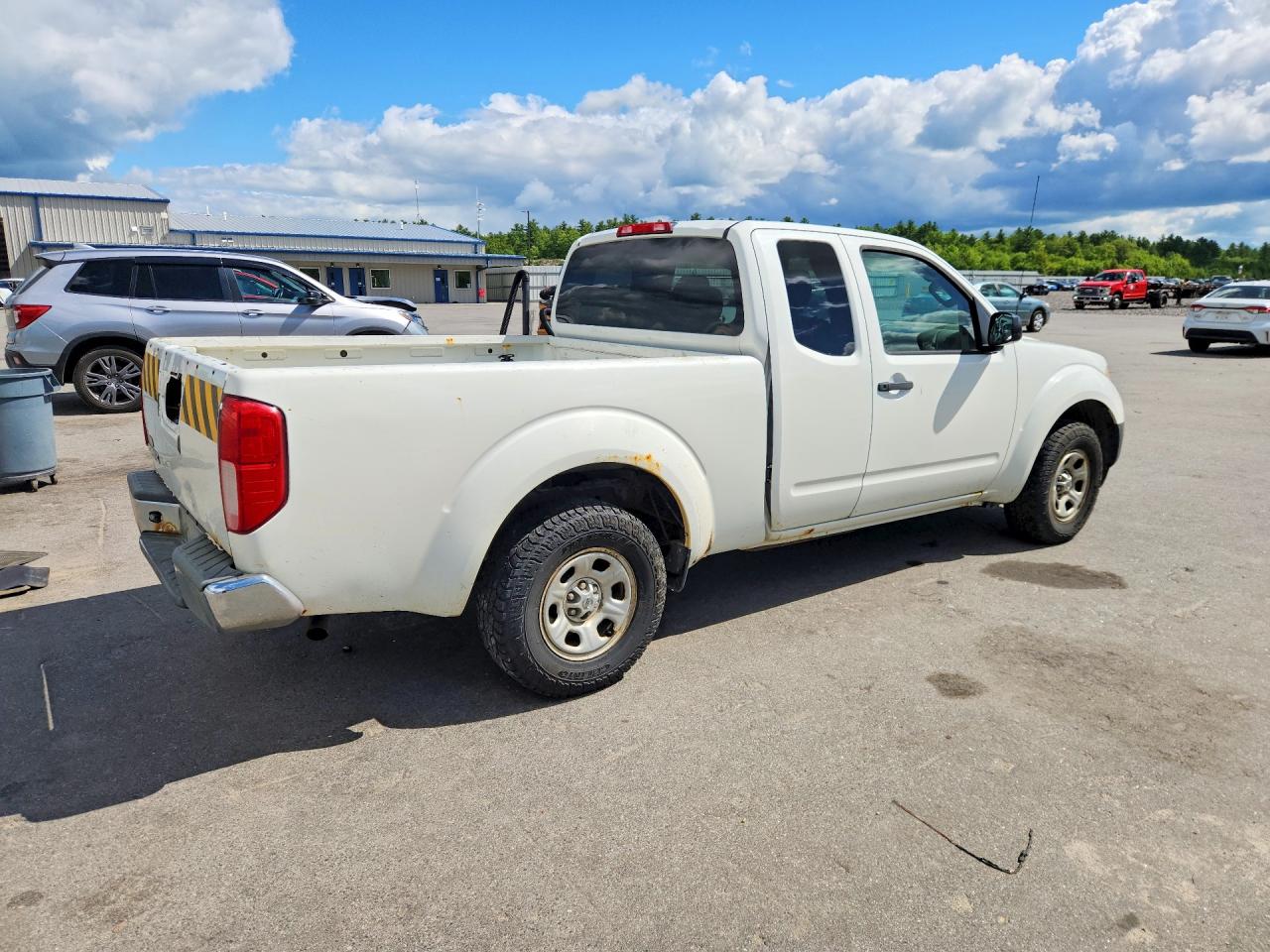 2013 Nissan Frontier S White vin: 1N6BD0CT3DN761419