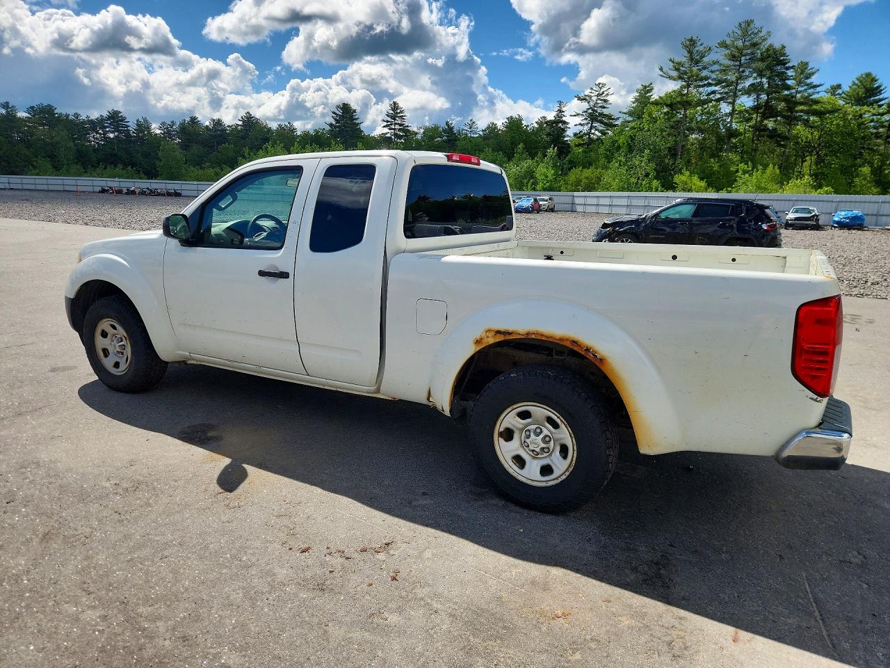 2013 Nissan Frontier S White vin: 1N6BD0CT3DN761419