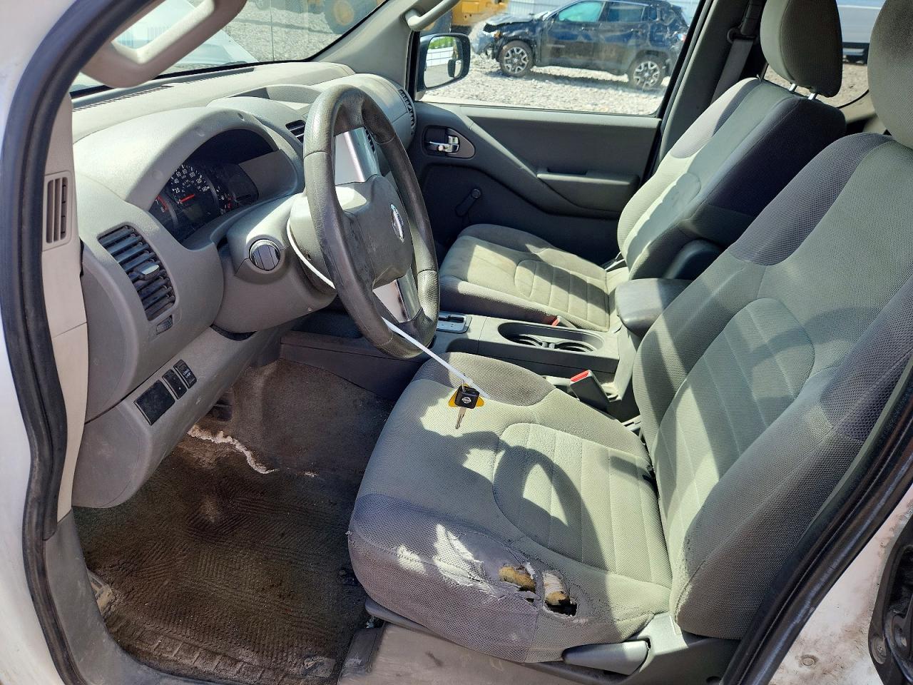 2013 Nissan Frontier S White vin: 1N6BD0CT3DN761419