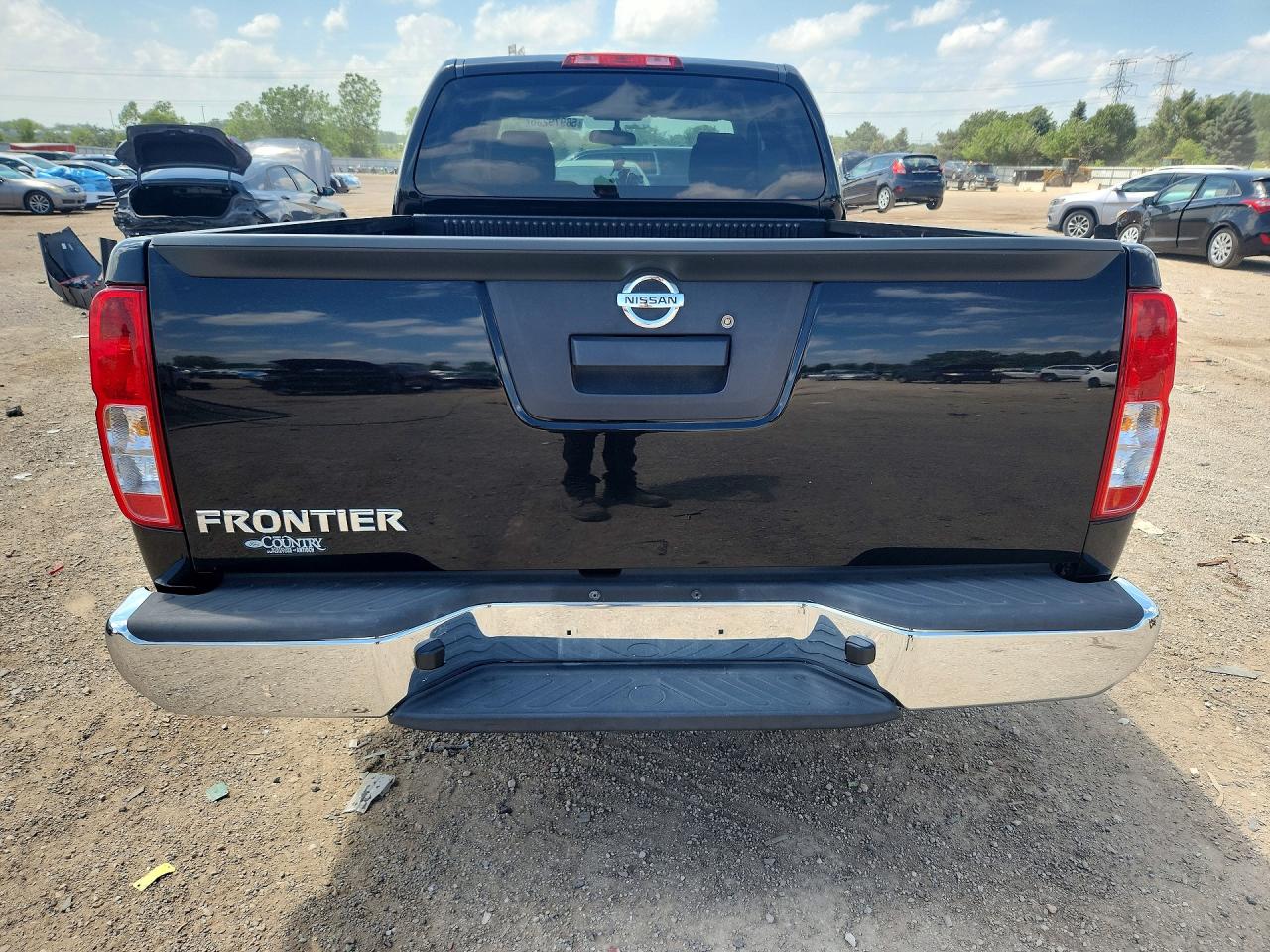 2014 Nissan Frontier S Black vin: 1N6BD0CT3EN716062