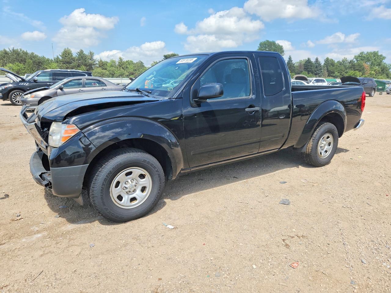 2014 Nissan Frontier S Black vin: 1N6BD0CT3EN716062