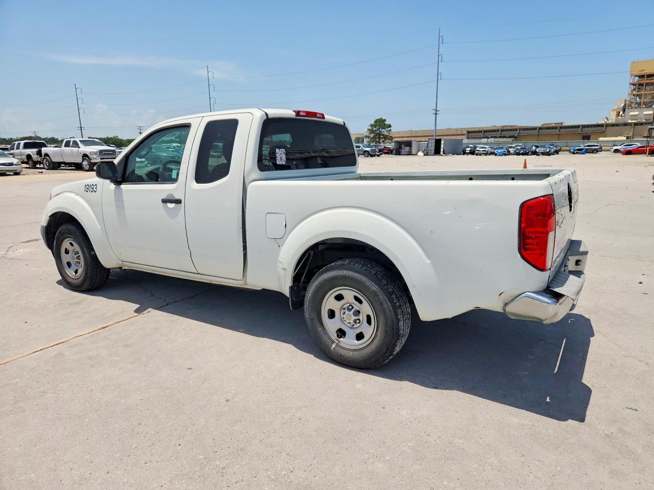 2014 Nissan Frontier S White vin: 1N6BD0CT3EN769196