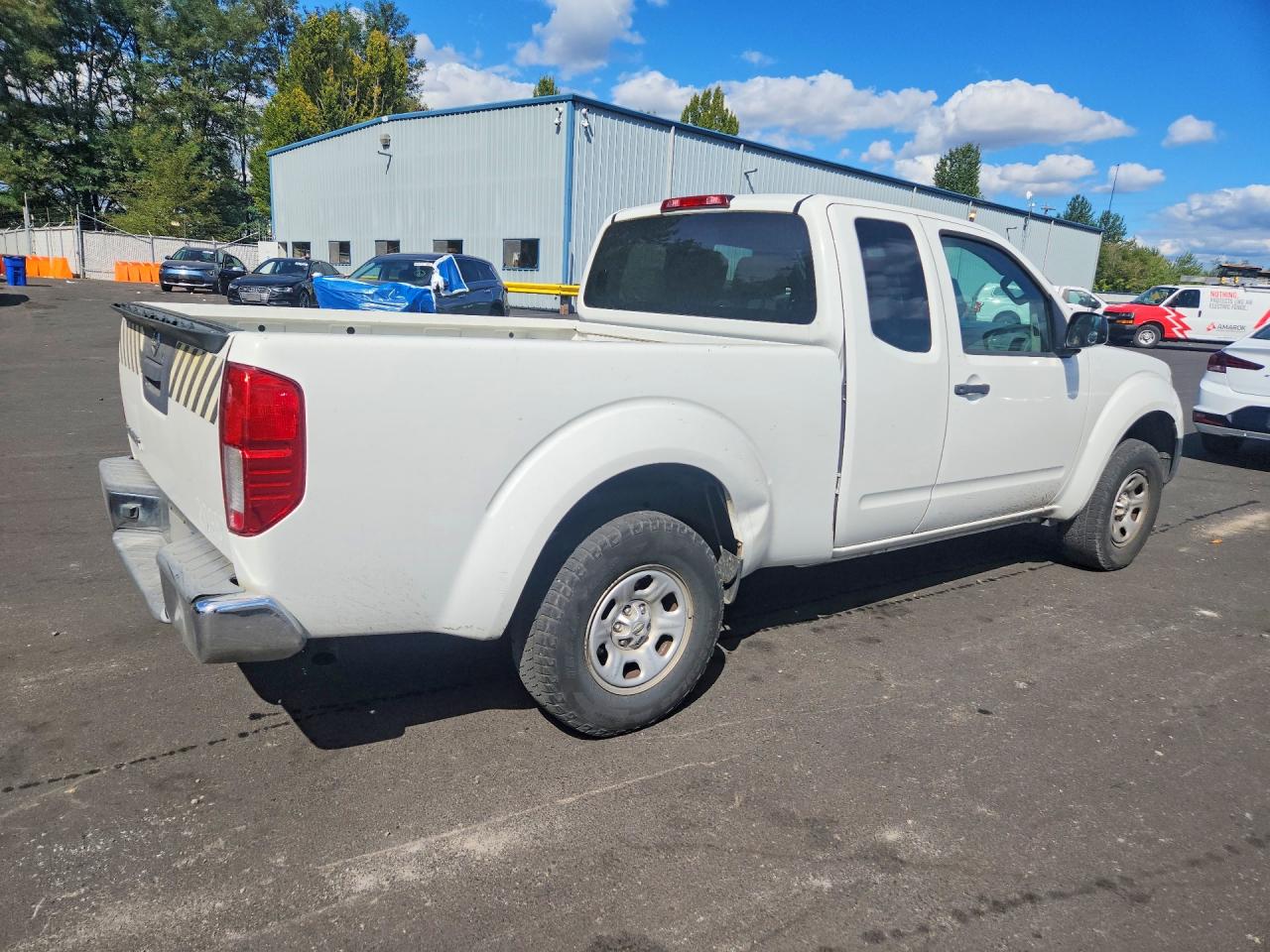 2015 Nissan Frontier S White vin: 1N6BD0CT3FN710747