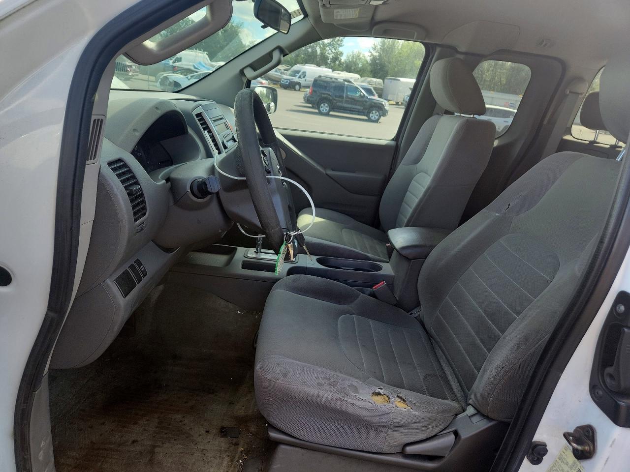 2015 Nissan Frontier S White vin: 1N6BD0CT3FN710747