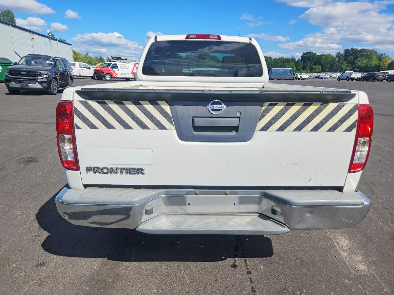 2015 Nissan Frontier S White vin: 1N6BD0CT3FN710747