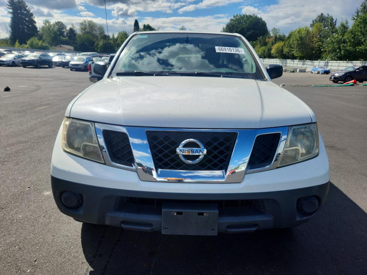 2015 Nissan Frontier S White vin: 1N6BD0CT3FN710747