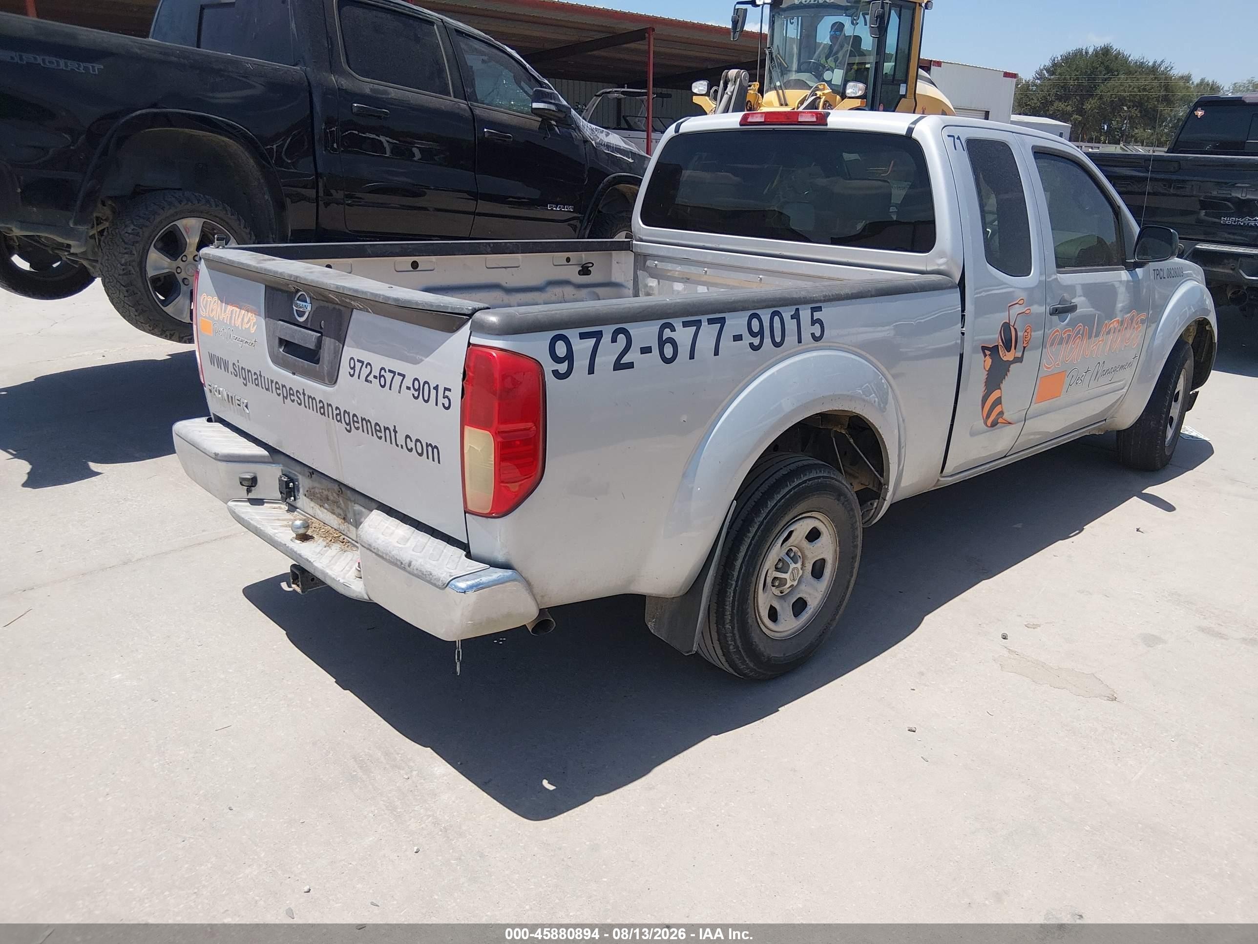 2015 Nissan Frontier S/sv-i4 Silver vin: 1N6BD0CT3FN737561