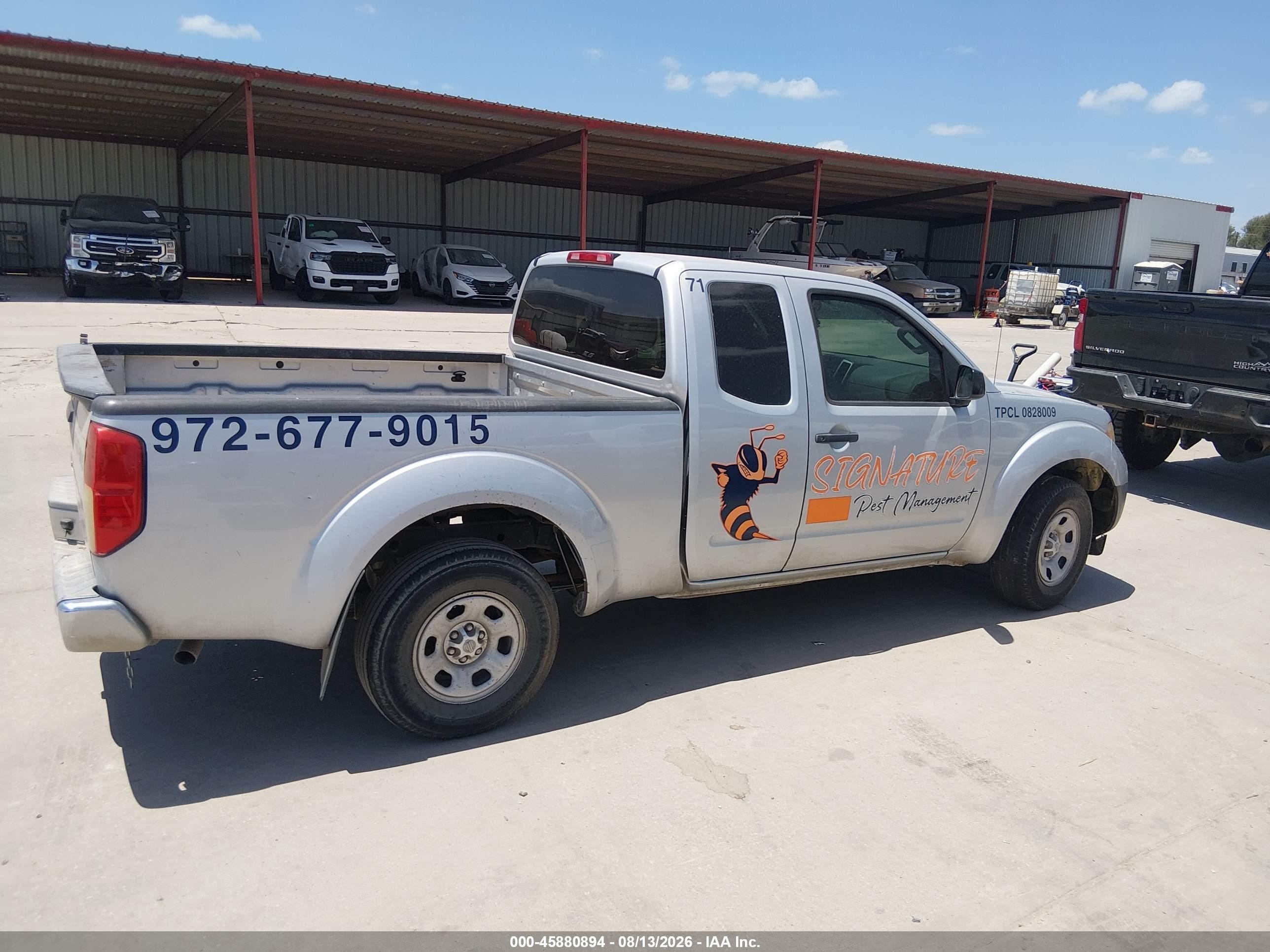 2015 Nissan Frontier S/sv-i4 Silver vin: 1N6BD0CT3FN737561