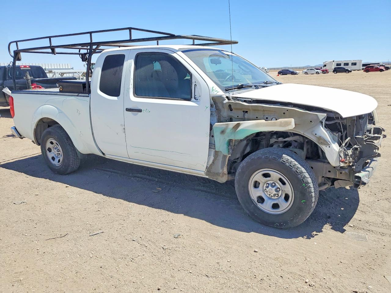 2015 Nissan Frontier S White vin: 1N6BD0CT3FN742730