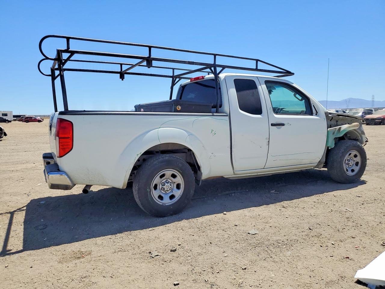 2015 Nissan Frontier S White vin: 1N6BD0CT3FN742730
