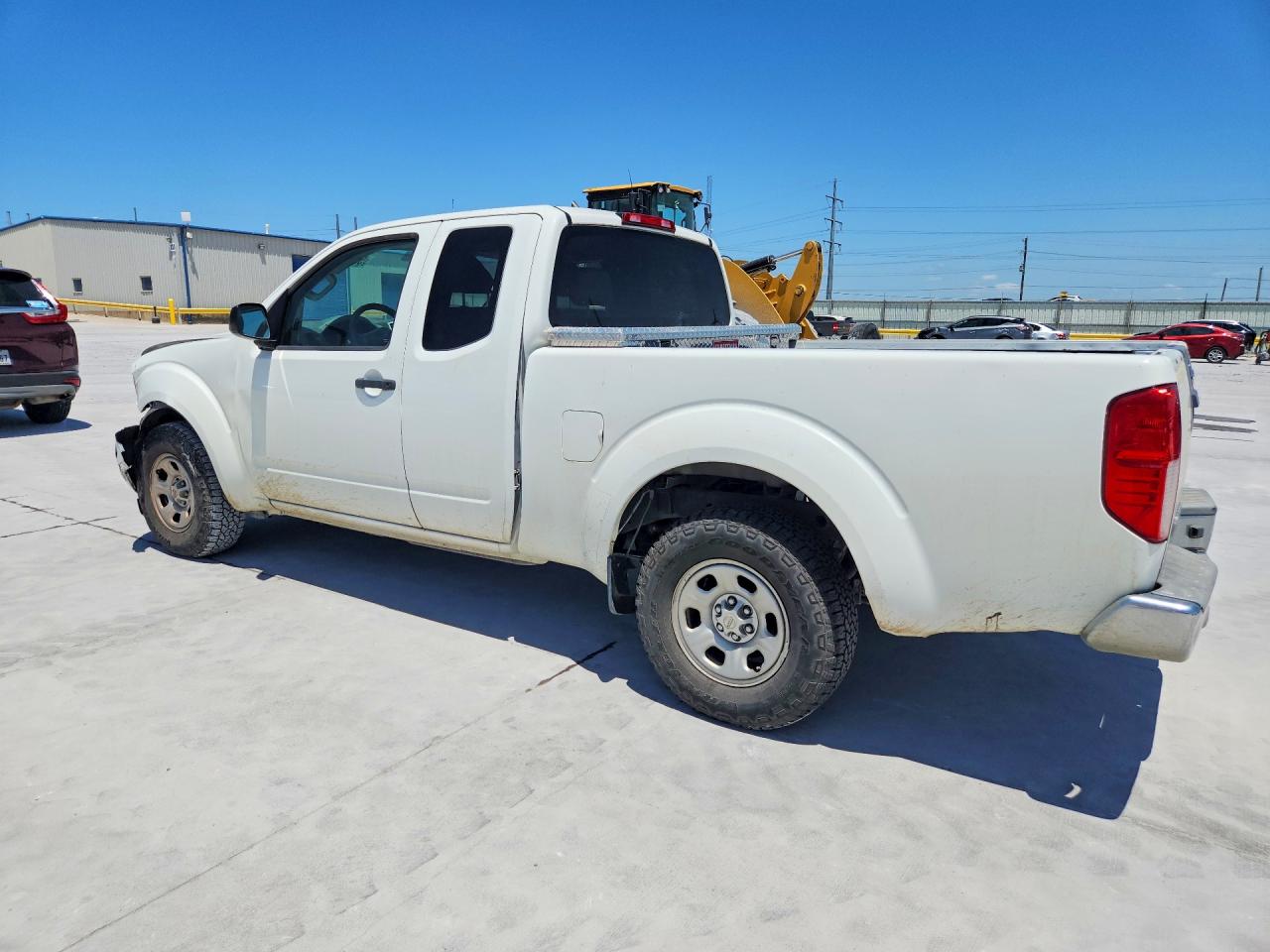 2015 Nissan Frontier S White vin: 1N6BD0CT3FN745370