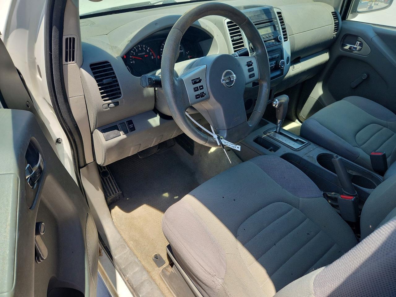 2015 Nissan Frontier S White vin: 1N6BD0CT3FN745370