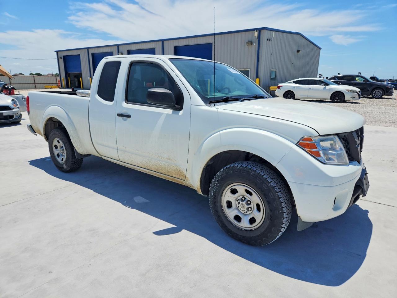 2015 Nissan Frontier S White vin: 1N6BD0CT3FN745370