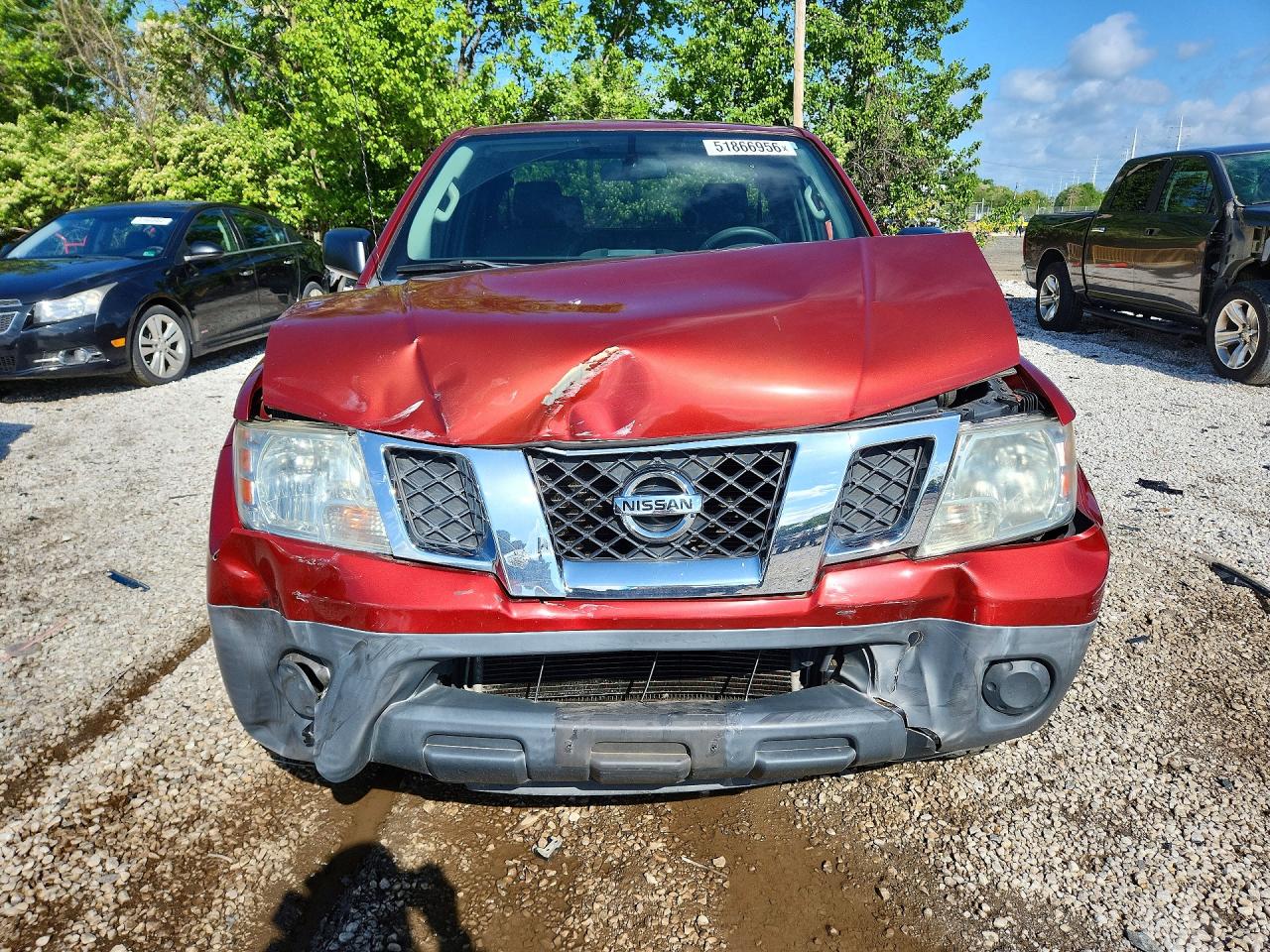 2015 Nissan Frontier S Red vin: 1N6BD0CT3FN748446