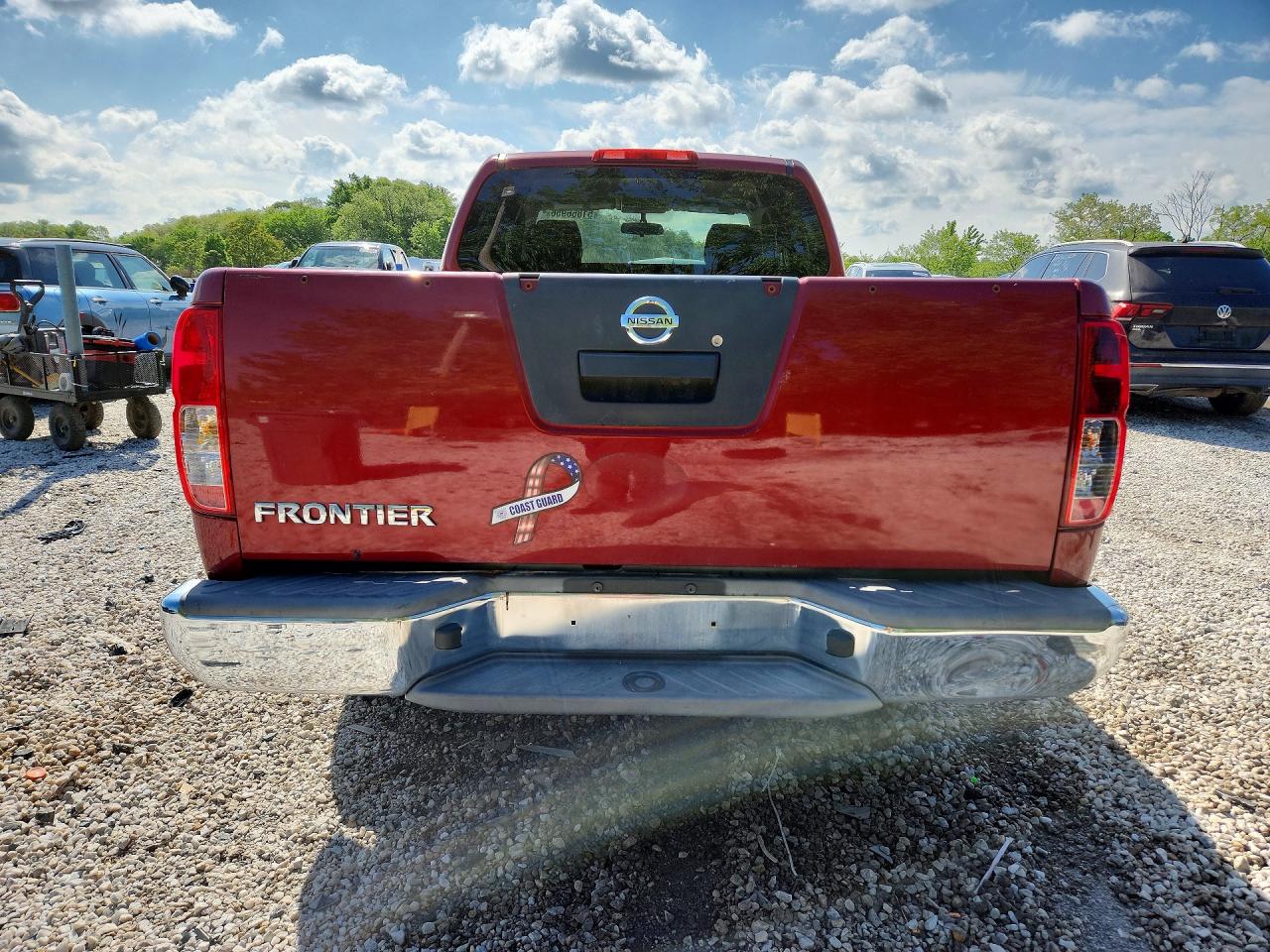 2015 Nissan Frontier S Red vin: 1N6BD0CT3FN748446
