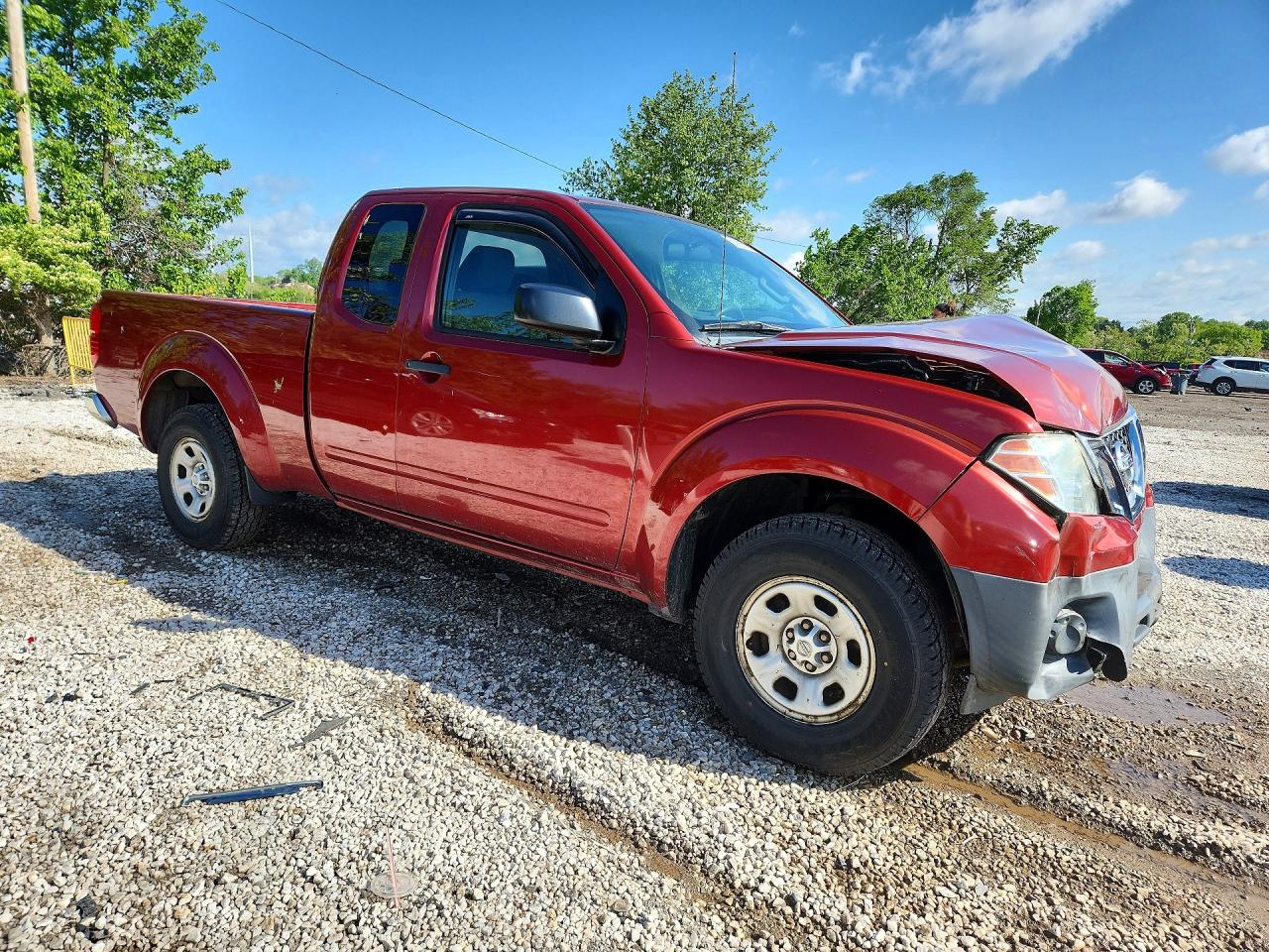 2015 Nissan Frontier S Red vin: 1N6BD0CT3FN748446