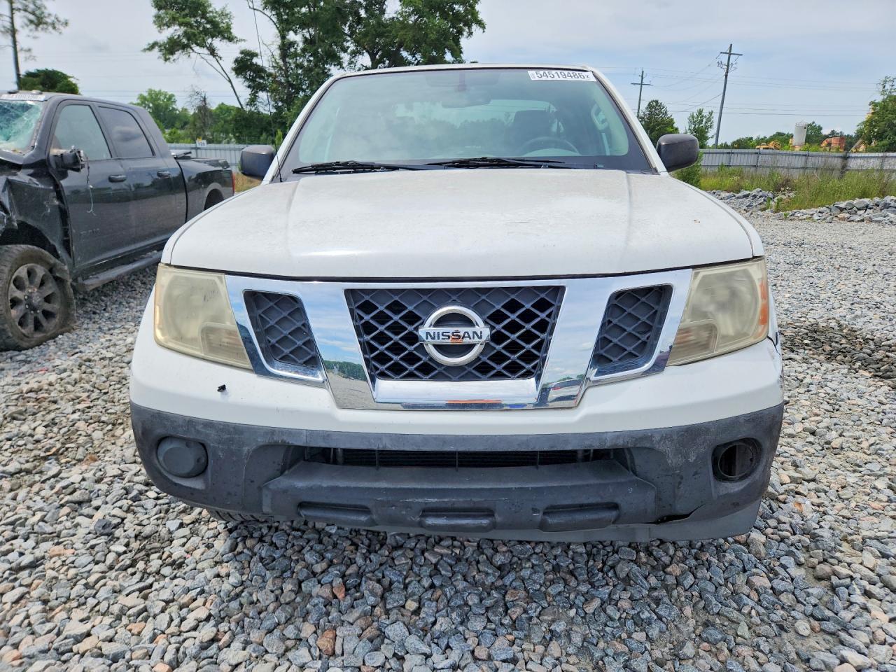 2015 Nissan Frontier S White vin: 1N6BD0CT3FN749872